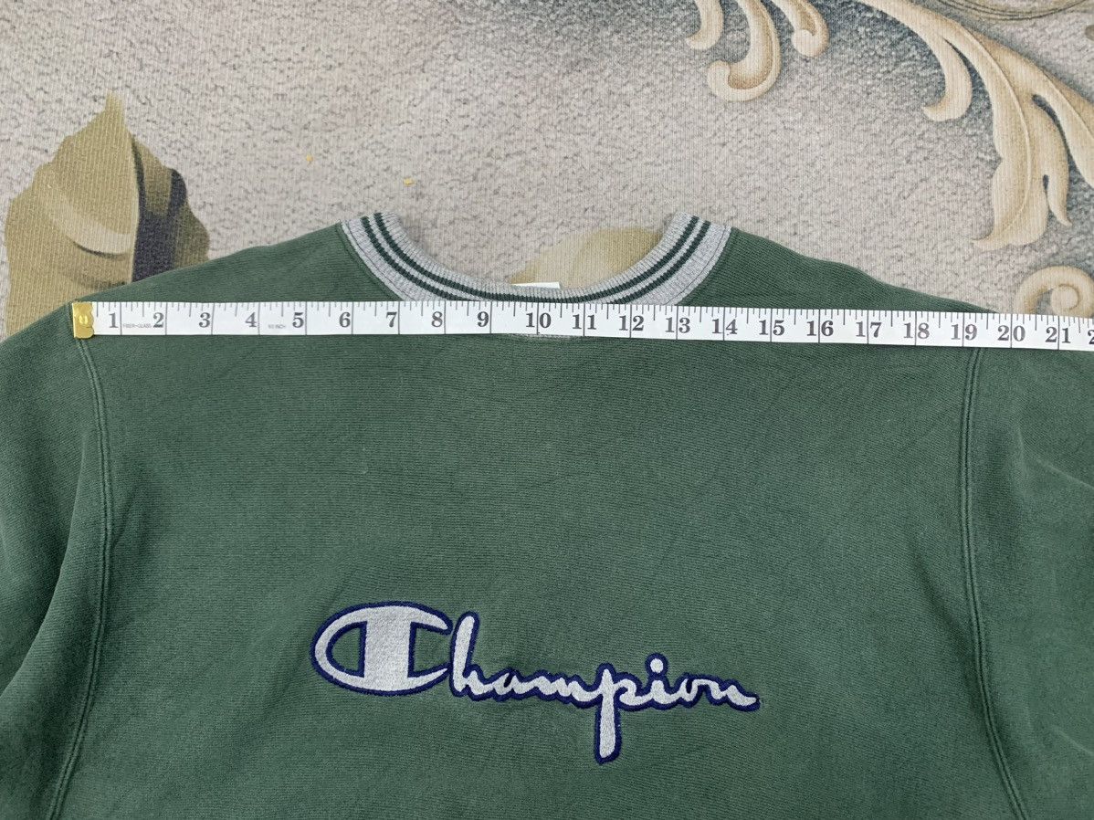 Champion × Vintage Vtg Champion Reverse Weave Big Logo Embroidered Sweatshirt Size US XL / EU 56 / 4 - 16 Thumbnail