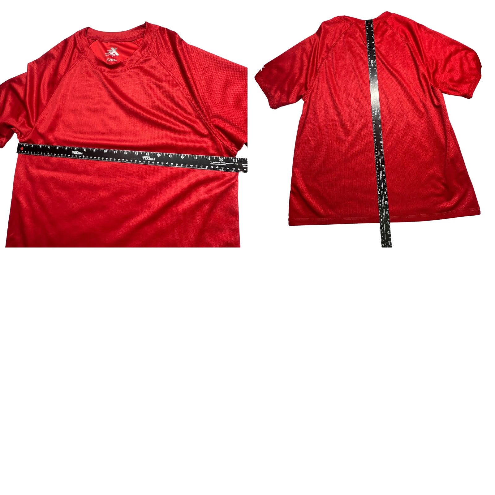 ZeroXposur ZeroXposur Shirt Men Large Red UPF 50+ Sun Protection Polyester SS Size US L / EU 52-54 / 3 - 8 Thumbnail