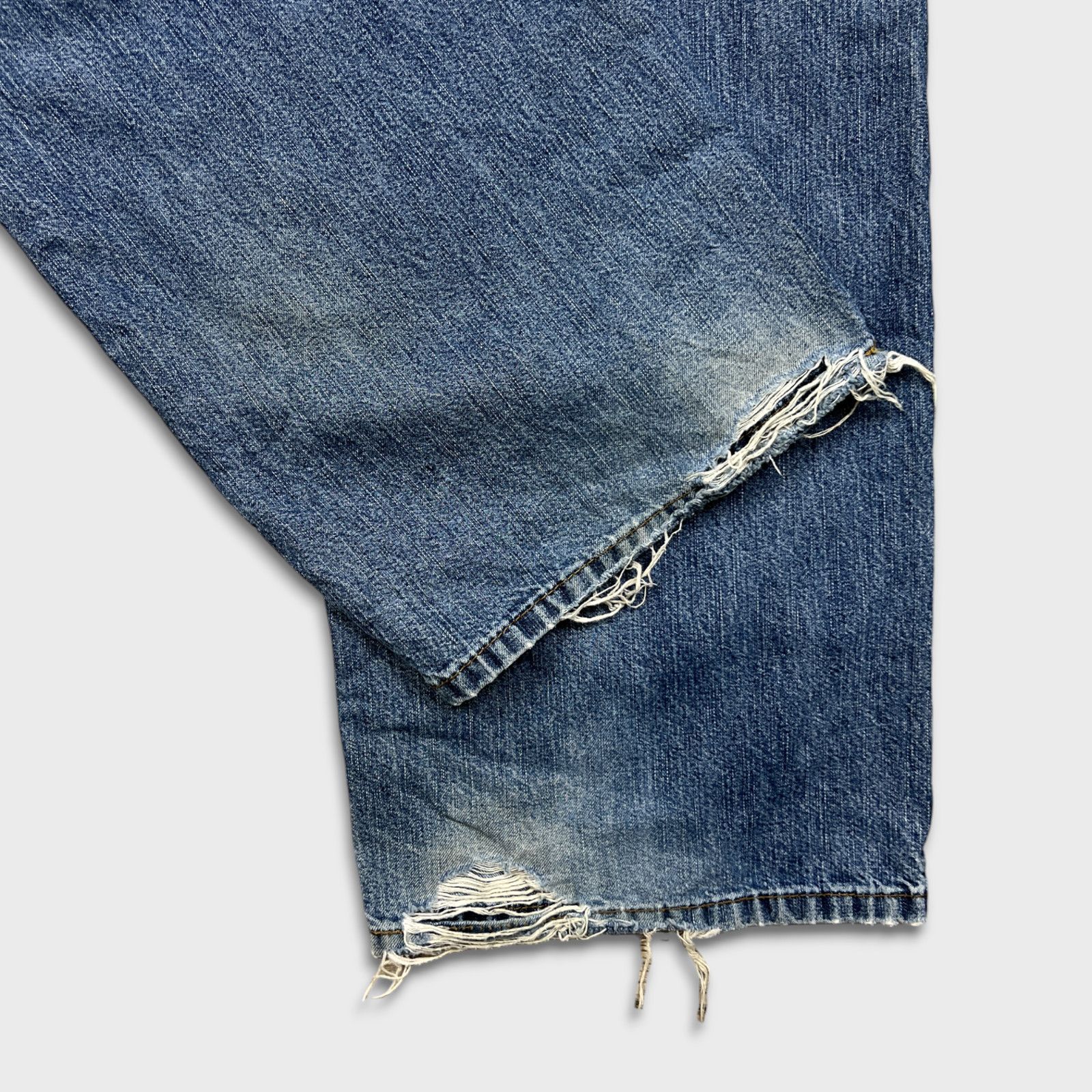 Tommy Hilfiger × Vintage Tommy Hilfiger Jeans 40x32 Blue Wide Fit Baggy Denim Pants Size US 40 / EU 56 - 8 Thumbnail