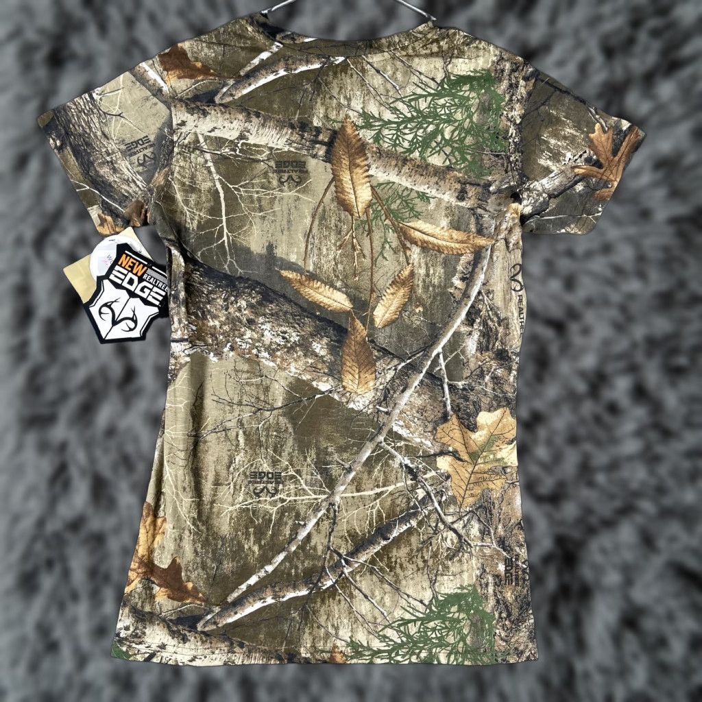 Vintage Magellan Outdoors Shirt Womens Small Realtree Edge Camo Hunt Gear Hill Zone Tee Size S / US 4 / IT 40 - 1 Thumbnail