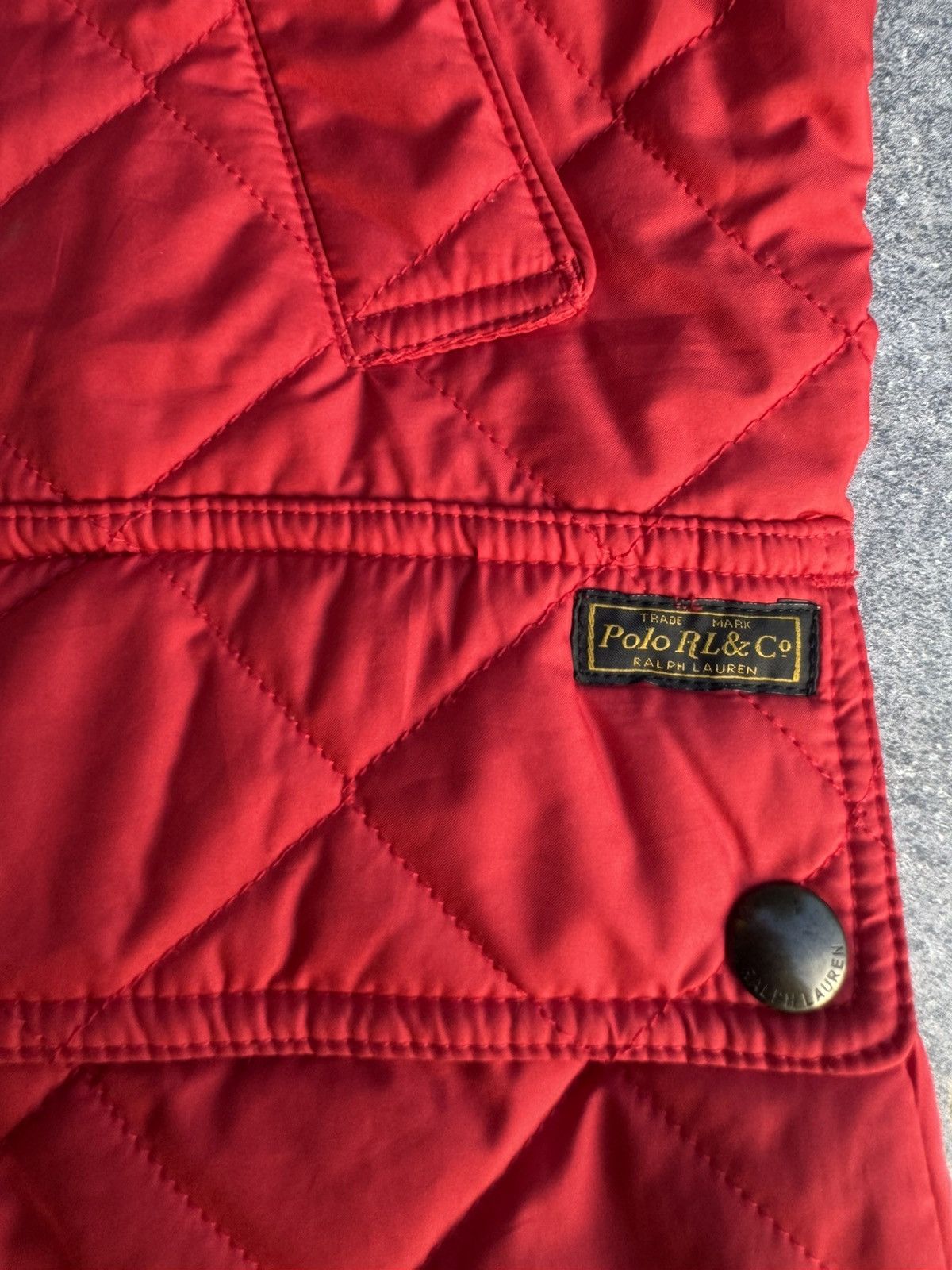 Polo Ralph Lauren Polo Ralph Lauren Quilted Vest Red Womens Equestrian Style Size M / US 6-8 / IT 42-44 - 6 Thumbnail