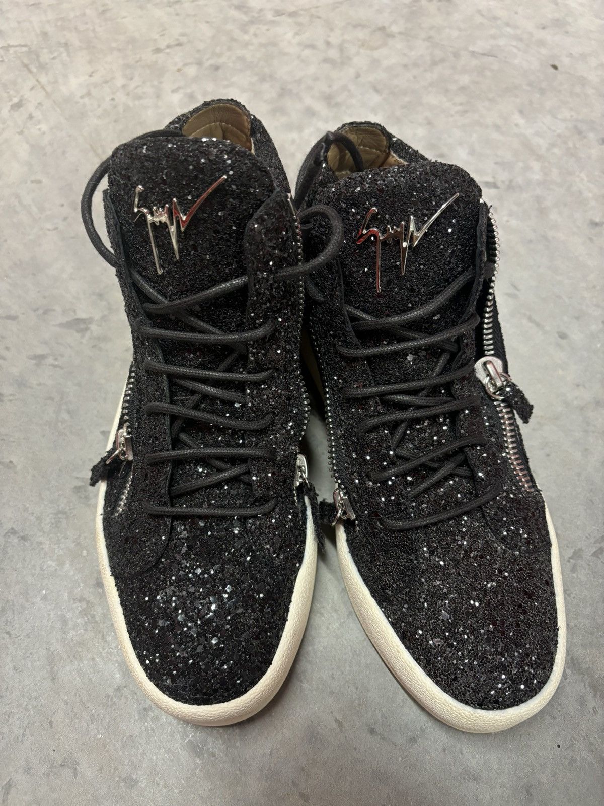 Giuseppe Zanotti Giuseppe Zanotti Mens Kris’s Glitter Size US 9 / EU 42 - 2 Thumbnail