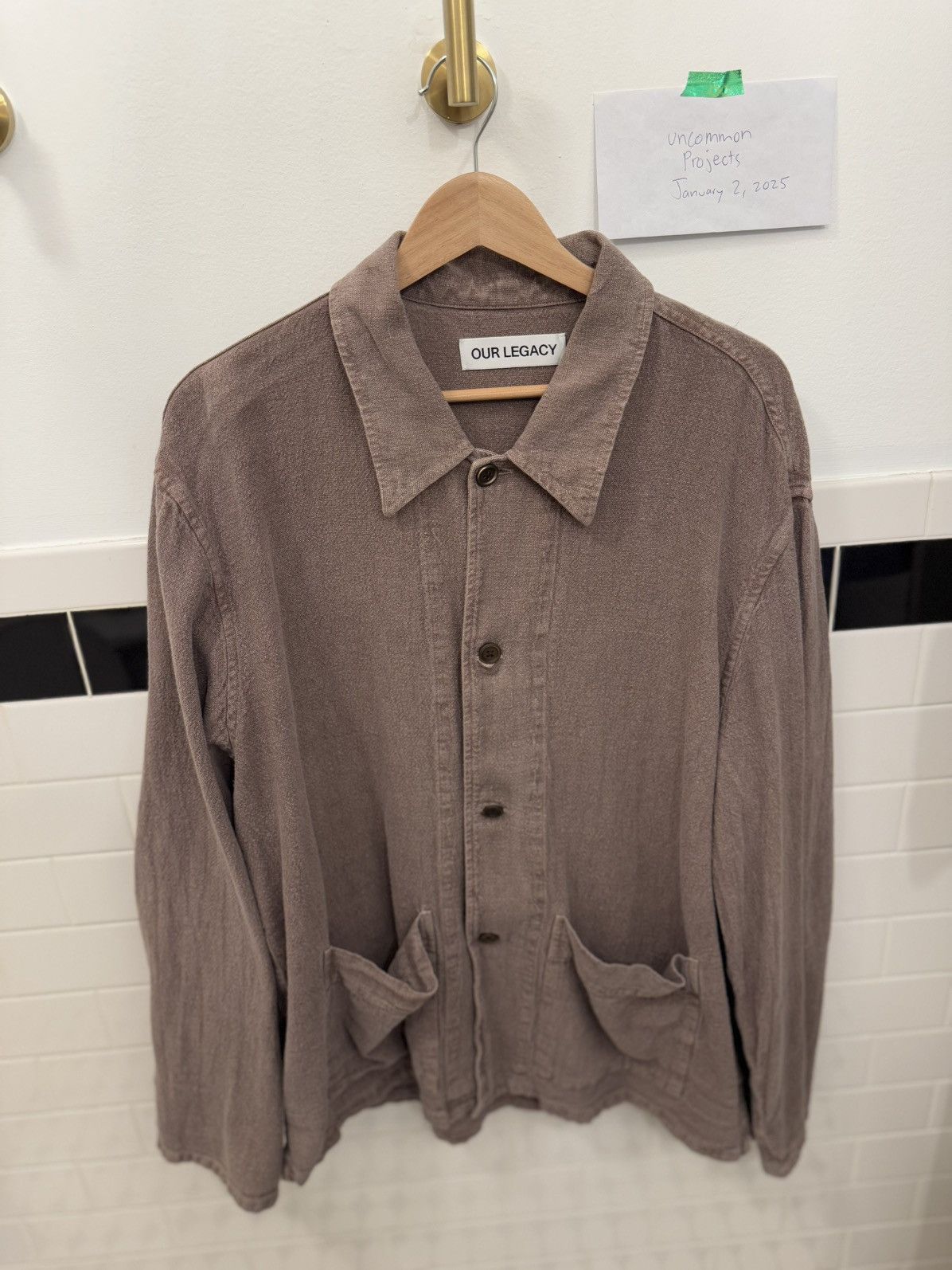 Our Legacy Our Legacy Haven Jacket Bohemian Sack Weave [52] Size US L / EU 52-54 / 3 - 1 Thumbnail