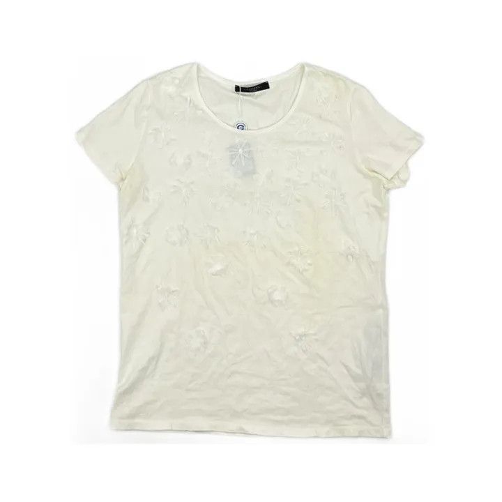 Max Mara Weekend MaxMara Casual Round Neck T-Shirt 0079 Size L / US 10 / IT 46 - 1 Thumbnail