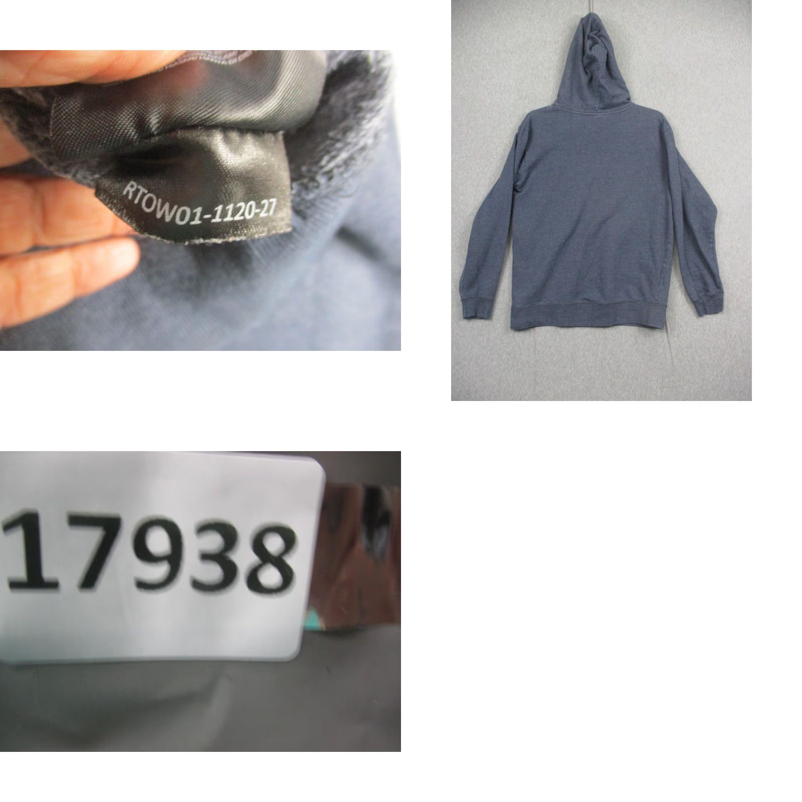 Volcom Volcom Hoodie Mens Small Blue Pullover Kangaroo Pocket Embroidered A4101903 Size US S / EU 44-46 / 1 - 9 Thumbnail