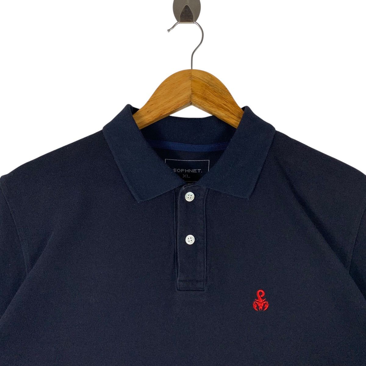 Japanese Brand × Sophnet. SOPHNET scorpion embroidery logo polo tee Size US XL / EU 56 / 4 - 2 Thumbnail