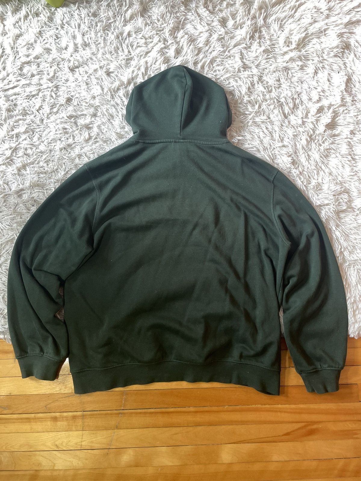 H&M × Vintage Vintage forest green loose fit hoodie Size US L / EU 52-54 / 3 - 2 Thumbnail