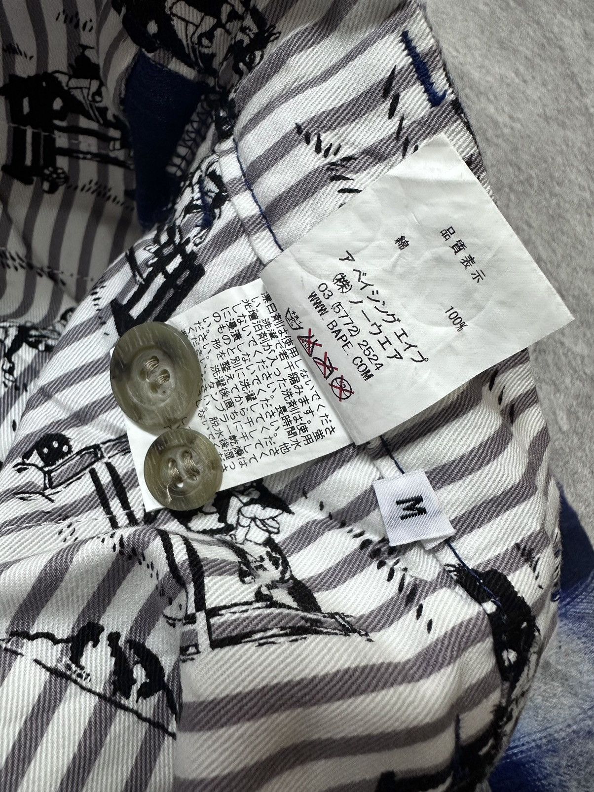 Bape Vintage Bape Plaid Short Pants Size US 32 / EU 48 - 8 Thumbnail
