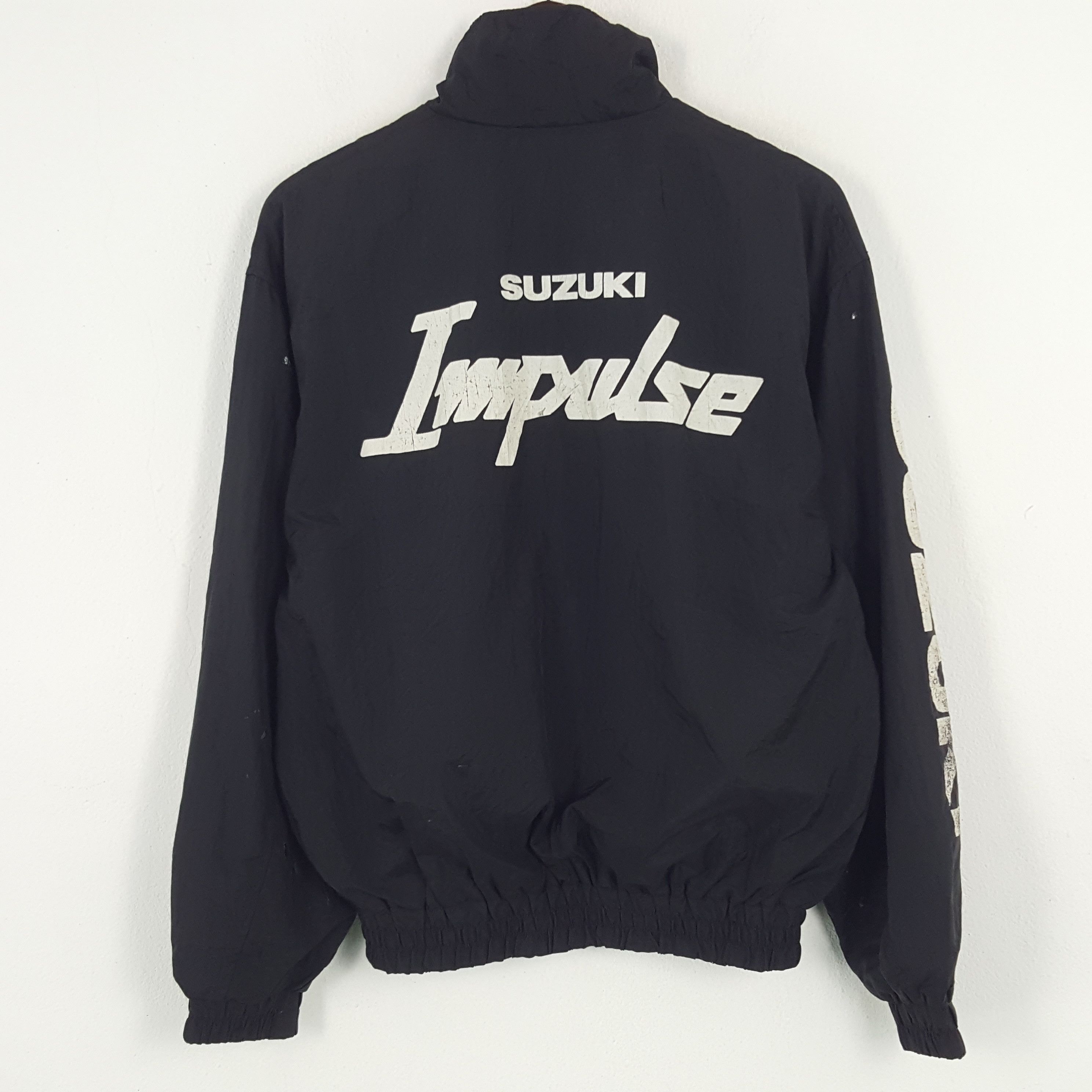 Vintage Vintage Suzuki Impulse Windbreaker Sport Jacket Size US L / EU 52-54 / 3 - 1 Thumbnail