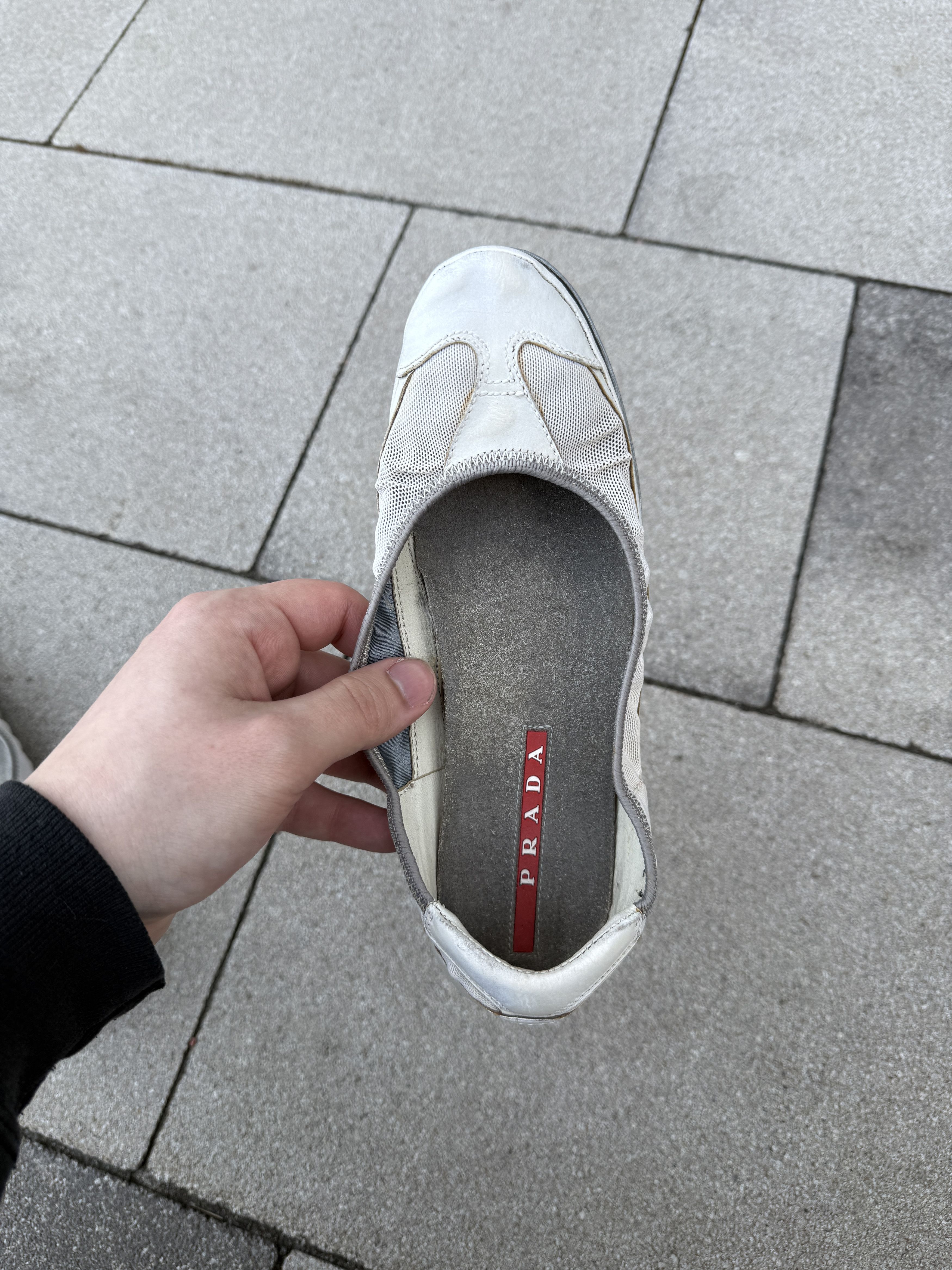Prada Vintage 90s Prada Ballet Flats Slip on 3f3362 Size 36 Size US 6 / IT 36 - 14 Thumbnail