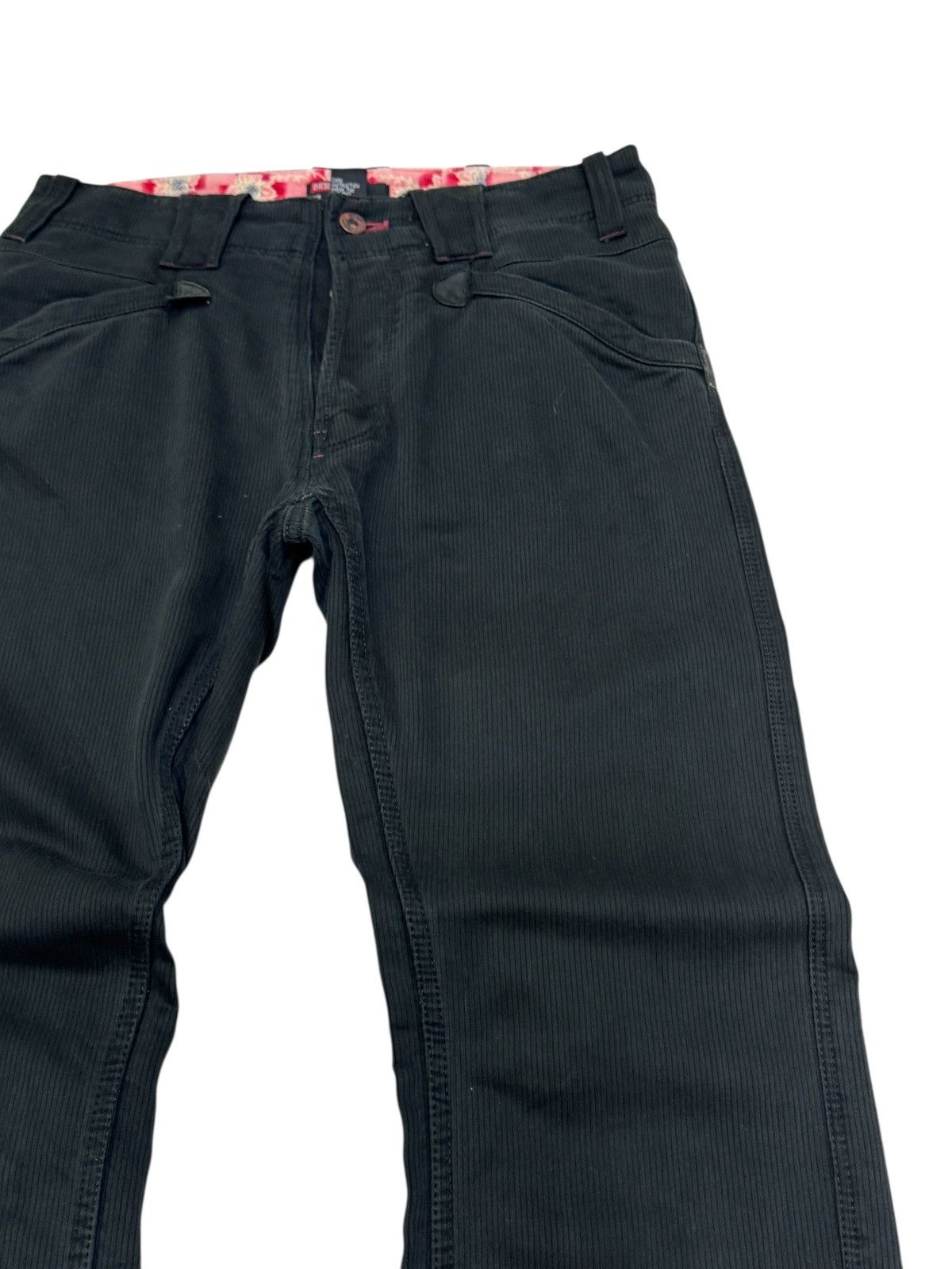 Diesel Diesel Industry Pinstriped Black Pant Size US 30 / EU 46 - 5 Thumbnail