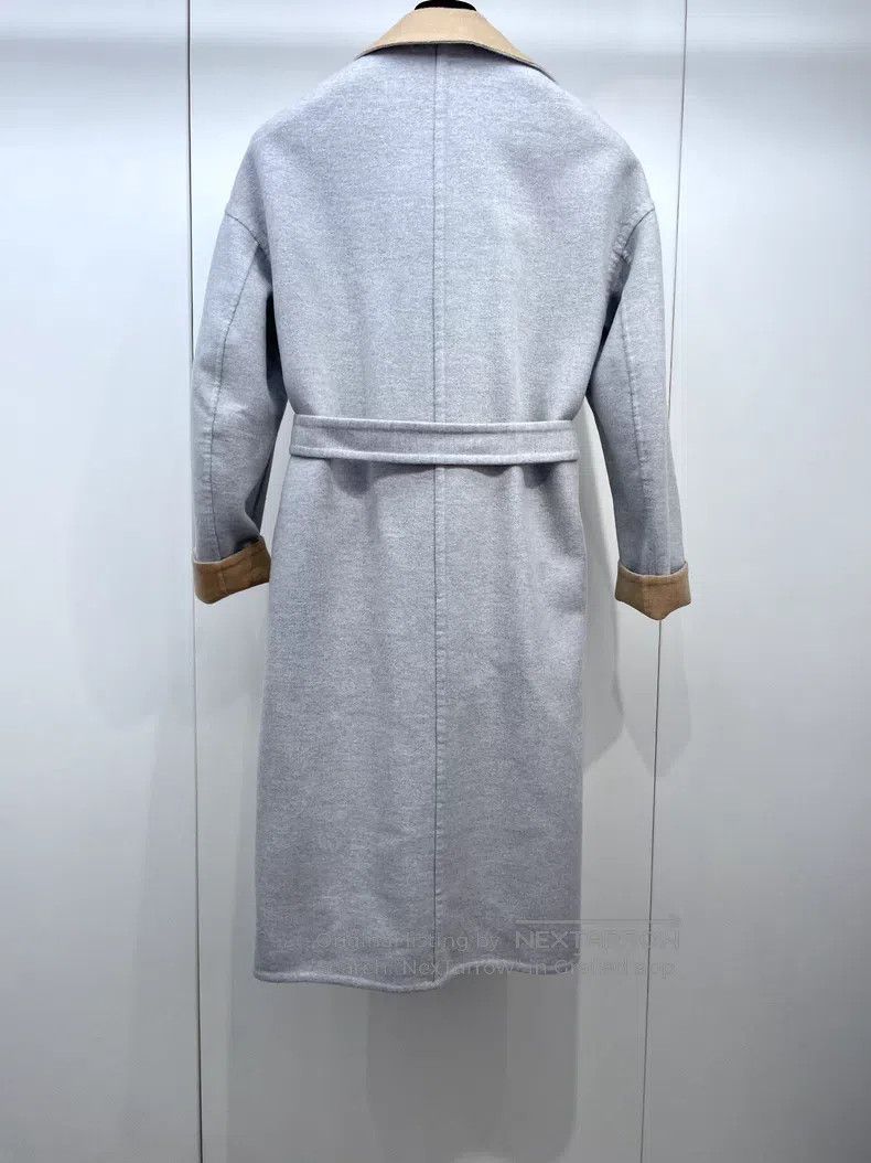 Loro Piana Loro Piana Two-Sided Wear Belted Coat Size S / US 4 / IT 40 - 4 Thumbnail