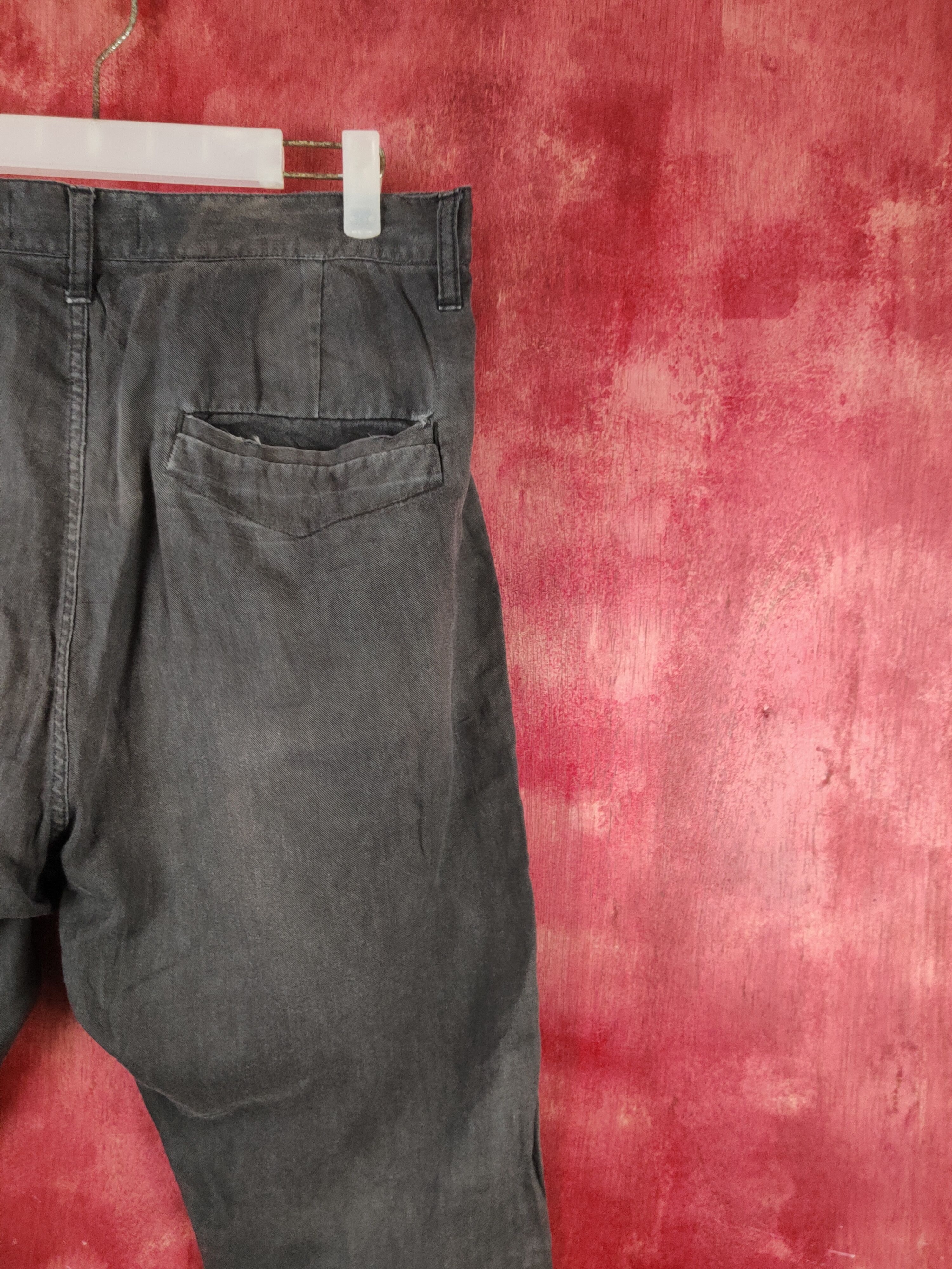 CABANE de ZUCCa DL Cabane de Zucca Faded Multipocket Casual Pants #S1758 Size US 33 - 10 Thumbnail