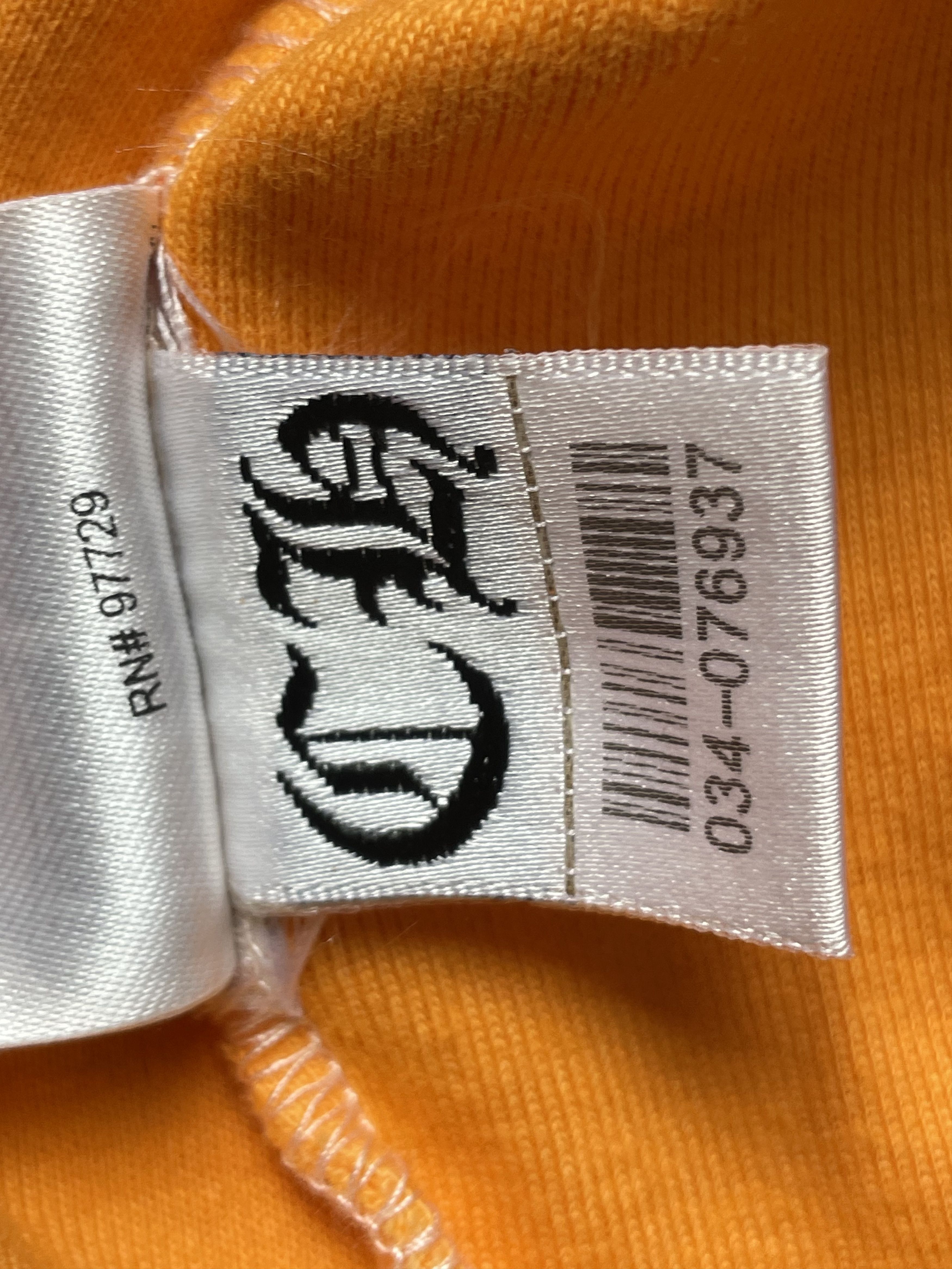 Chrome Hearts Chrome Hearts Orange & Red Dagger Logo Long Sleeve Tee Size US M / EU 48-50 / 2 - 7 Thumbnail
