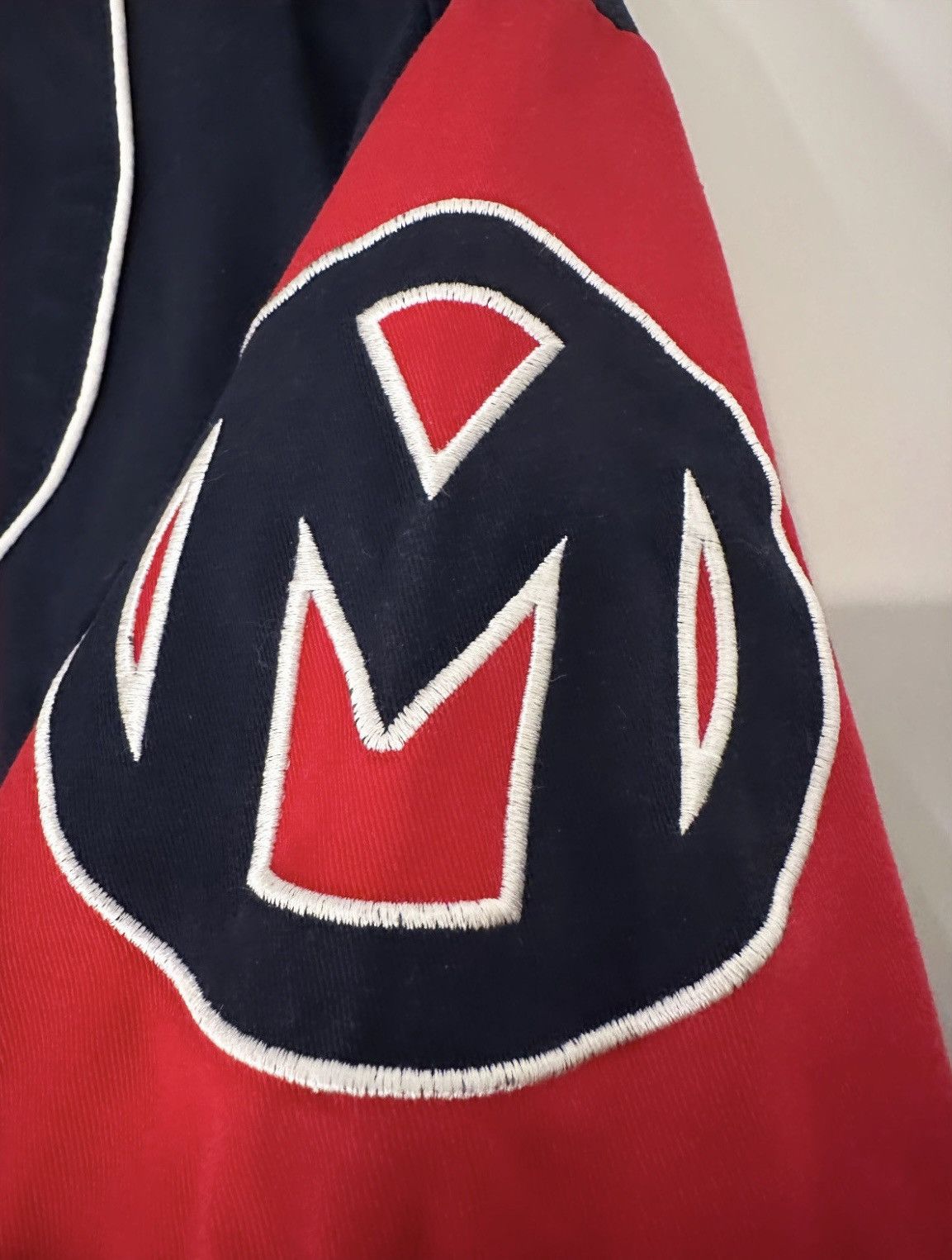 Mishka Mishka NYC Varsity Keep Watch Baseball Jersey | Navy XL Size US XL / EU 56 / 4 - 4 Thumbnail