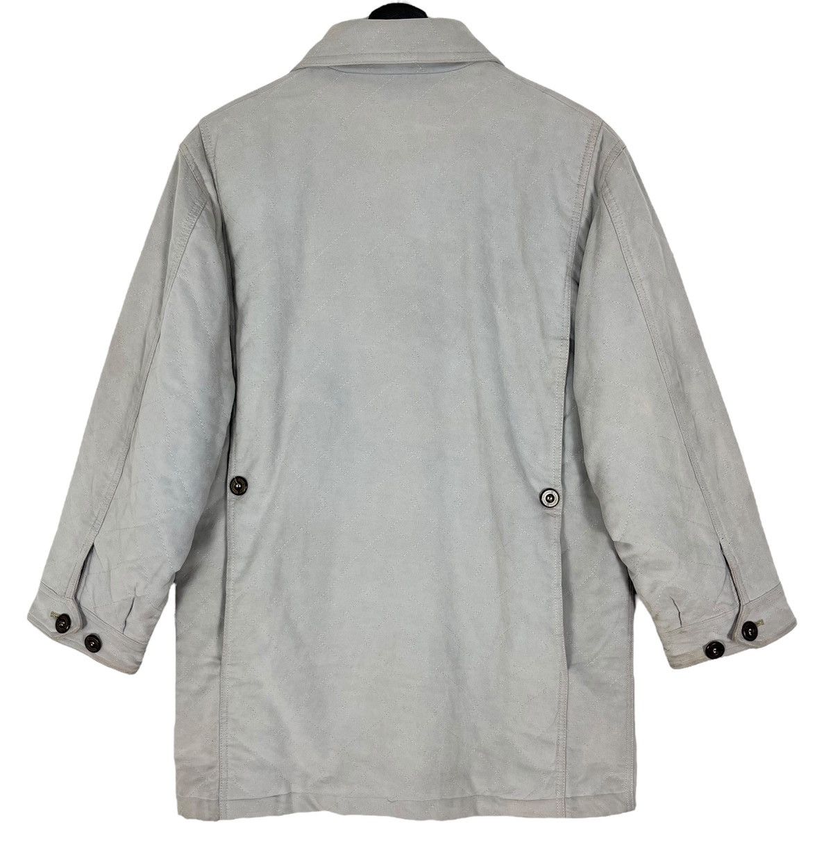 Burberry × Vintage Vintage 90s Burberrys Women Velvet Parka Jacket Size M / US 6-8 / IT 42-44 - 11 Thumbnail