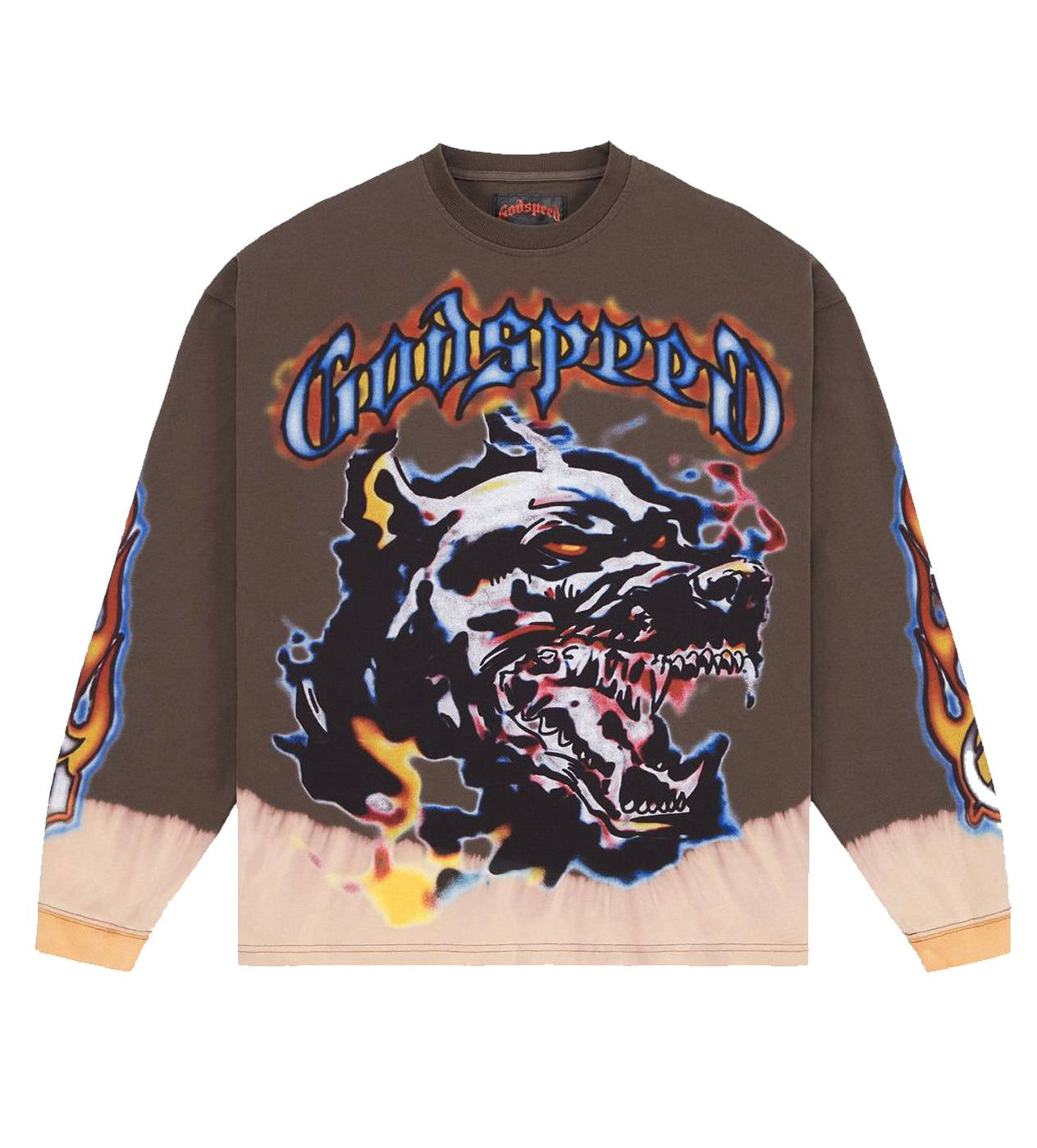 Godspeed Off The Leash L/S Tee Mocha Brown Size US M / EU 48-50 / 2 - 1 Thumbnail