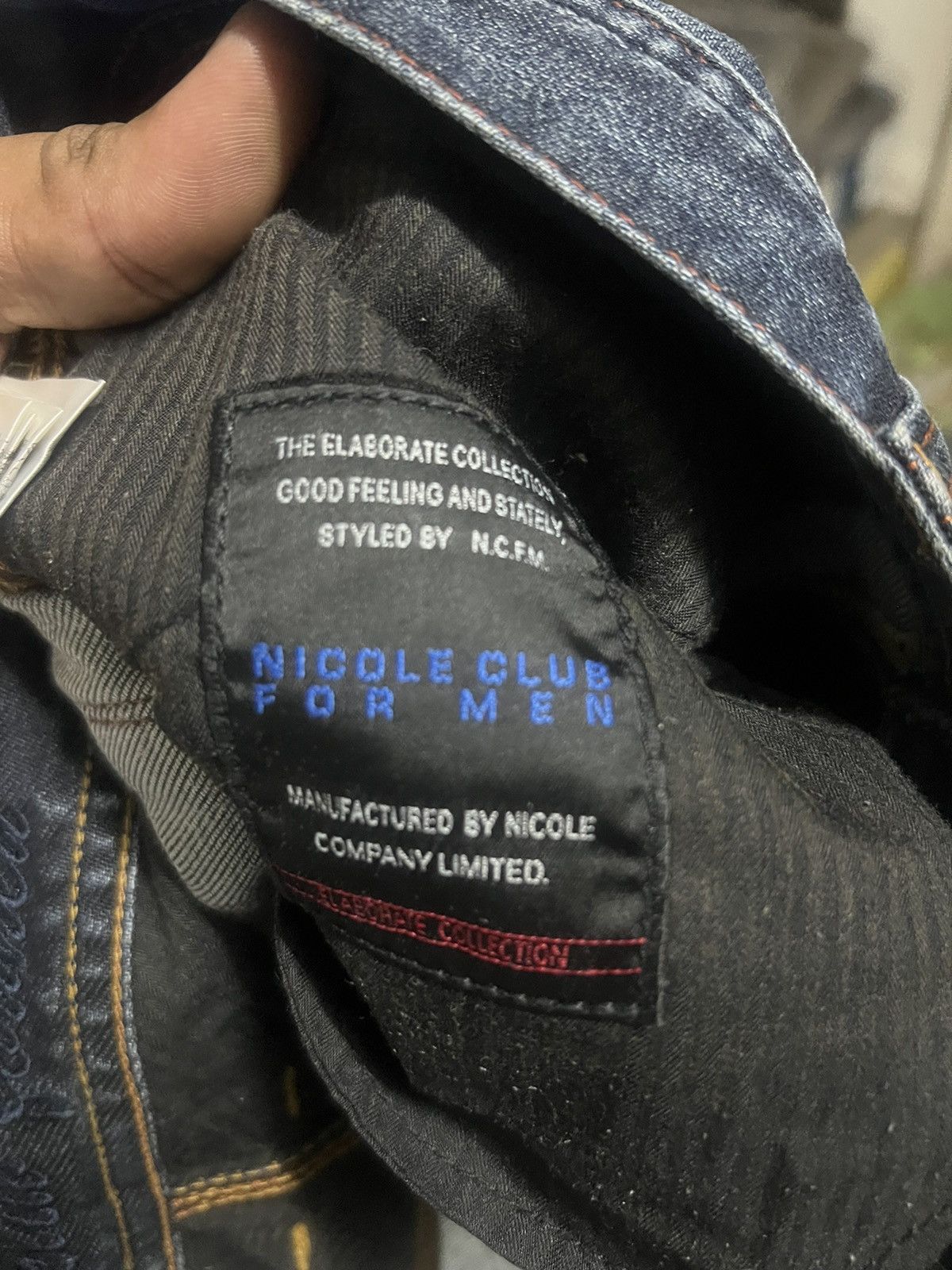 Japanese Brand × Vintage VINTAGE Y2K NICOLE CLUB DISTRESSED DENIM PANT Size US 32 / EU 48 - 13 Thumbnail
