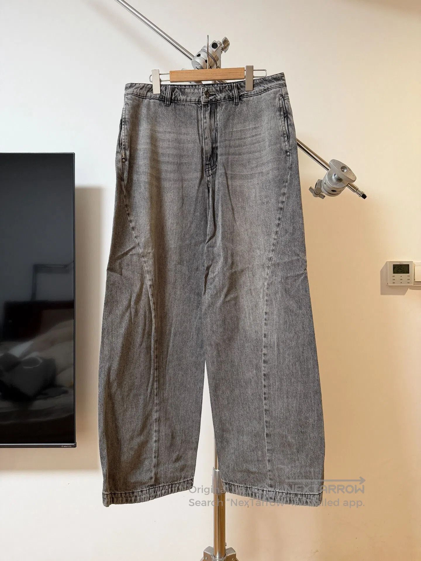 Life is Good LIFEPEDIA Washed Gray Distressed Jeans. Size US 30 / EU 46 - 1 Thumbnail
