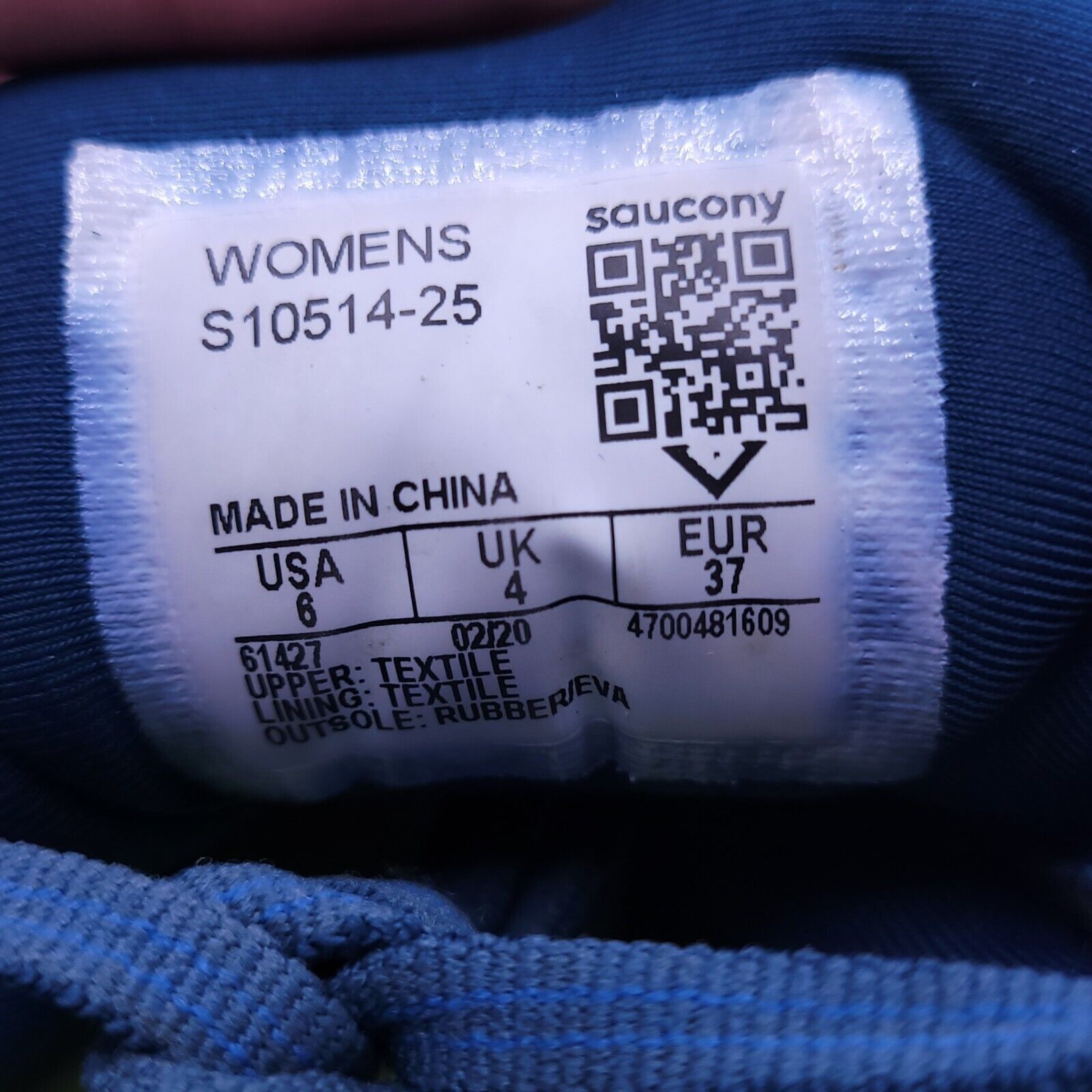 Saucony Saucony Ride ISO 2 Athletic Shoe Women Size 6 S10514-25 Blue Size US 6 / IT 36 - 8 Thumbnail