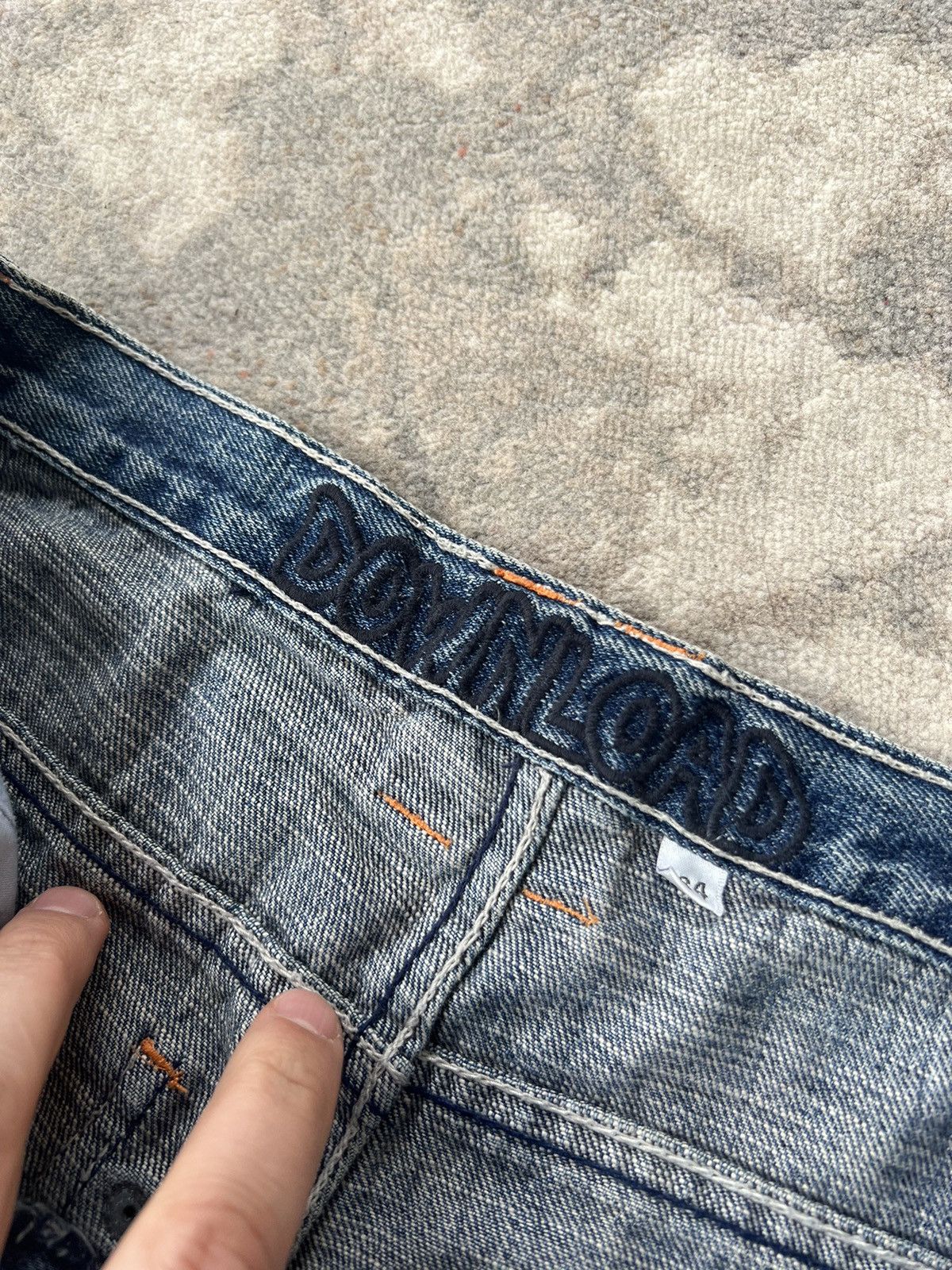 Vintage Vintage Download Denim Pants Size US 30 / EU 46 - 5 Thumbnail