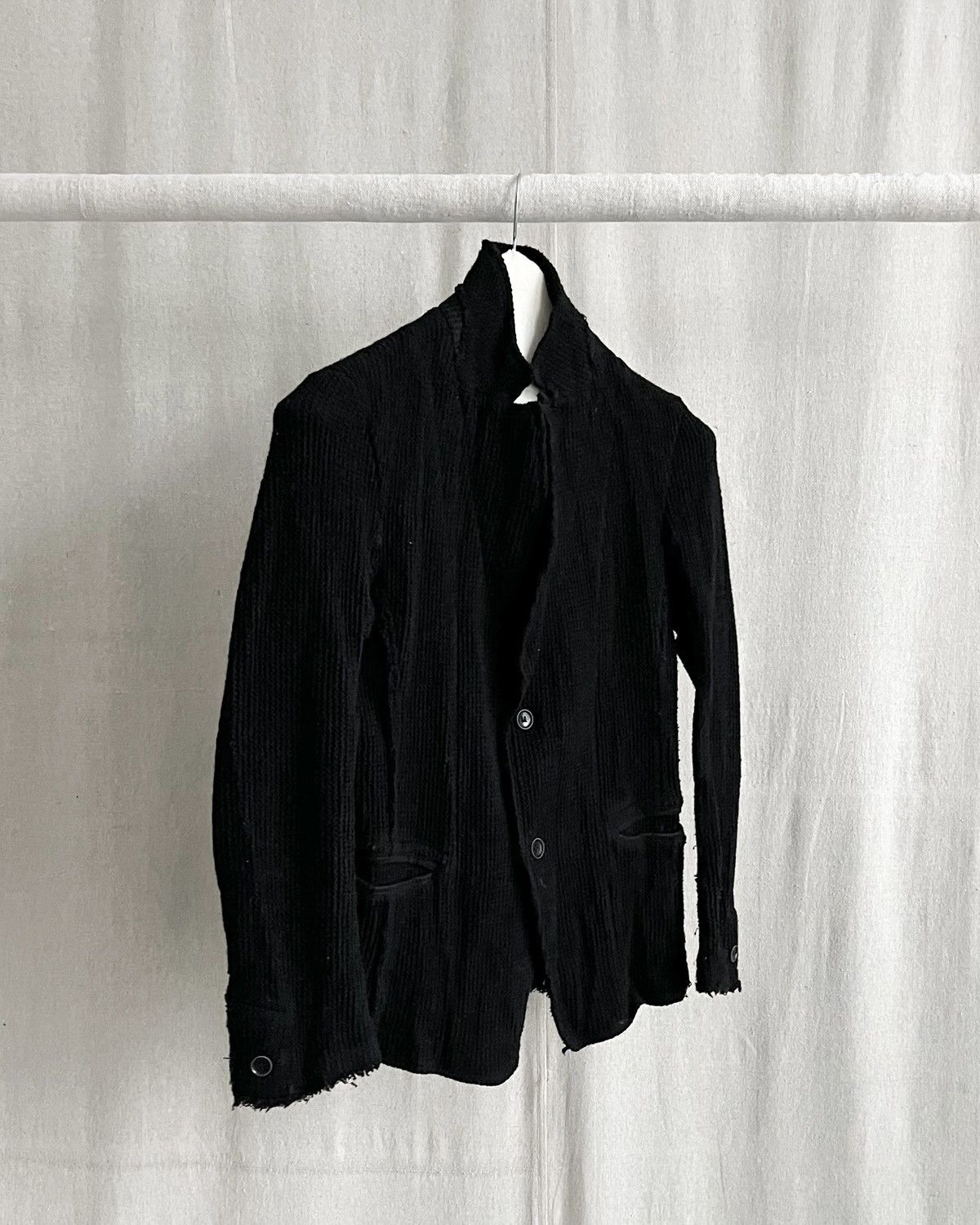 Bajra Bajra Japan Wool Blend Knit Blazer Size S / US 4 / IT 40 - 2 Thumbnail