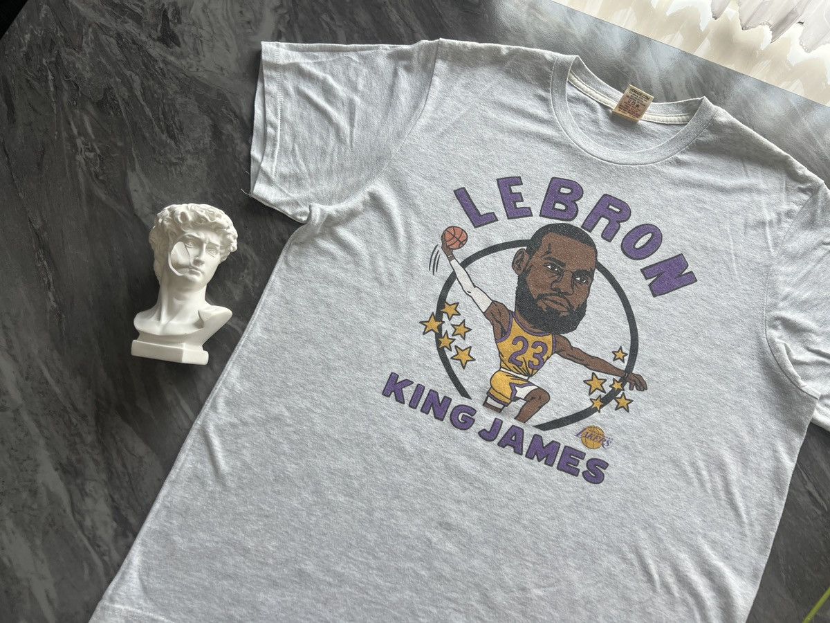 NBA Lakers : Lebron King James Los Angeles Size US L / EU 52-54 / 3 - 2 Thumbnail