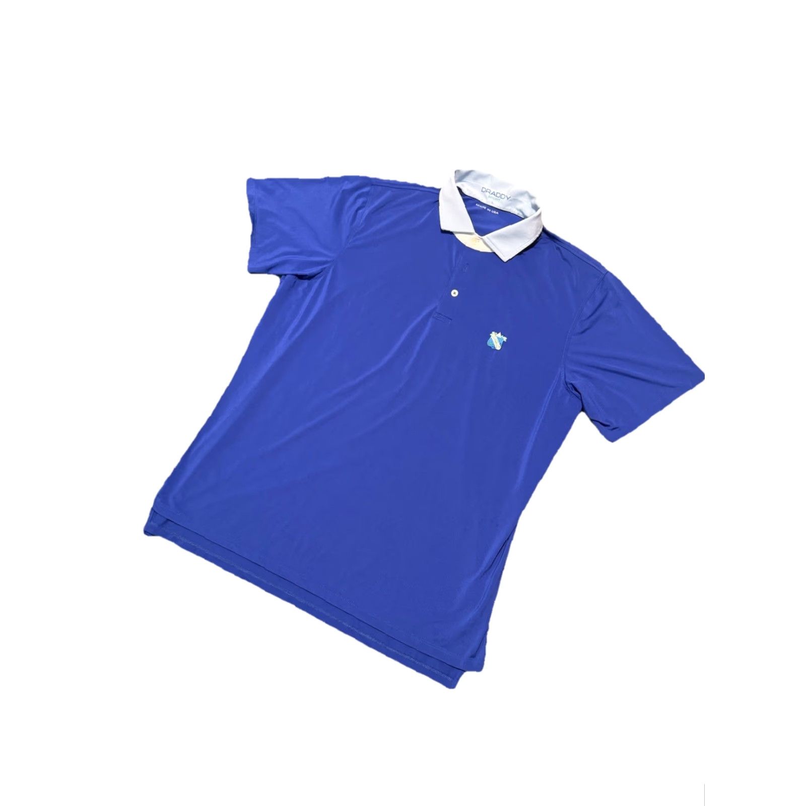 Vintage VINTAGE B Draddy Sports Polo Golf Henley Shirt Men’s Large Emblem Stitch Blue USA Polo Mens Large Blue USA Stitch Emblem Golf Shirt Size US M / EU 48-50 / 2 - 4 Thumbnail