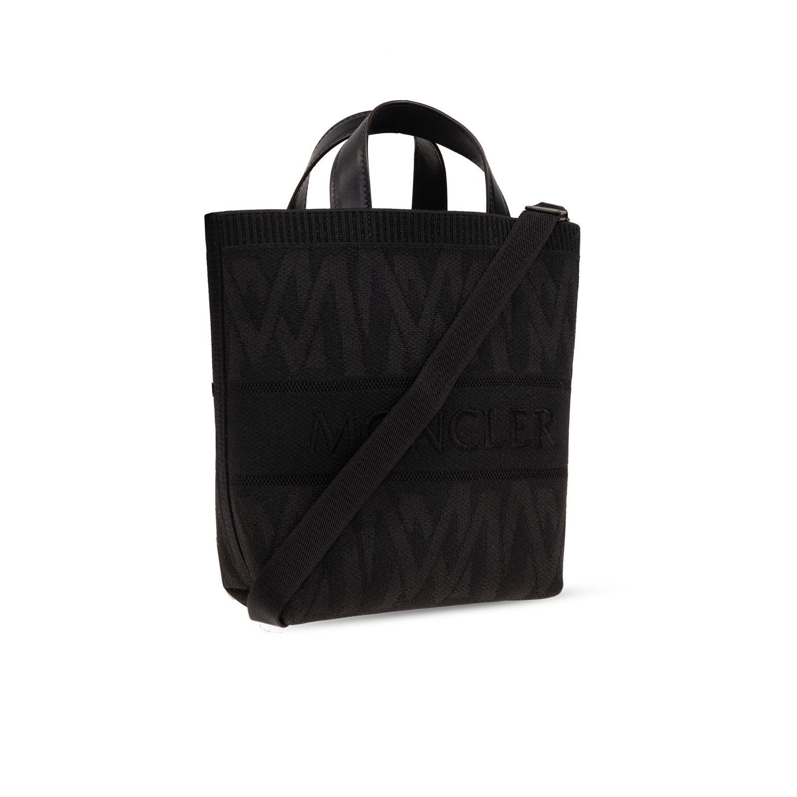 Moncler MONCLER Mini Knot Black Top Handle Bag New Size ONE SIZE - 3 Thumbnail