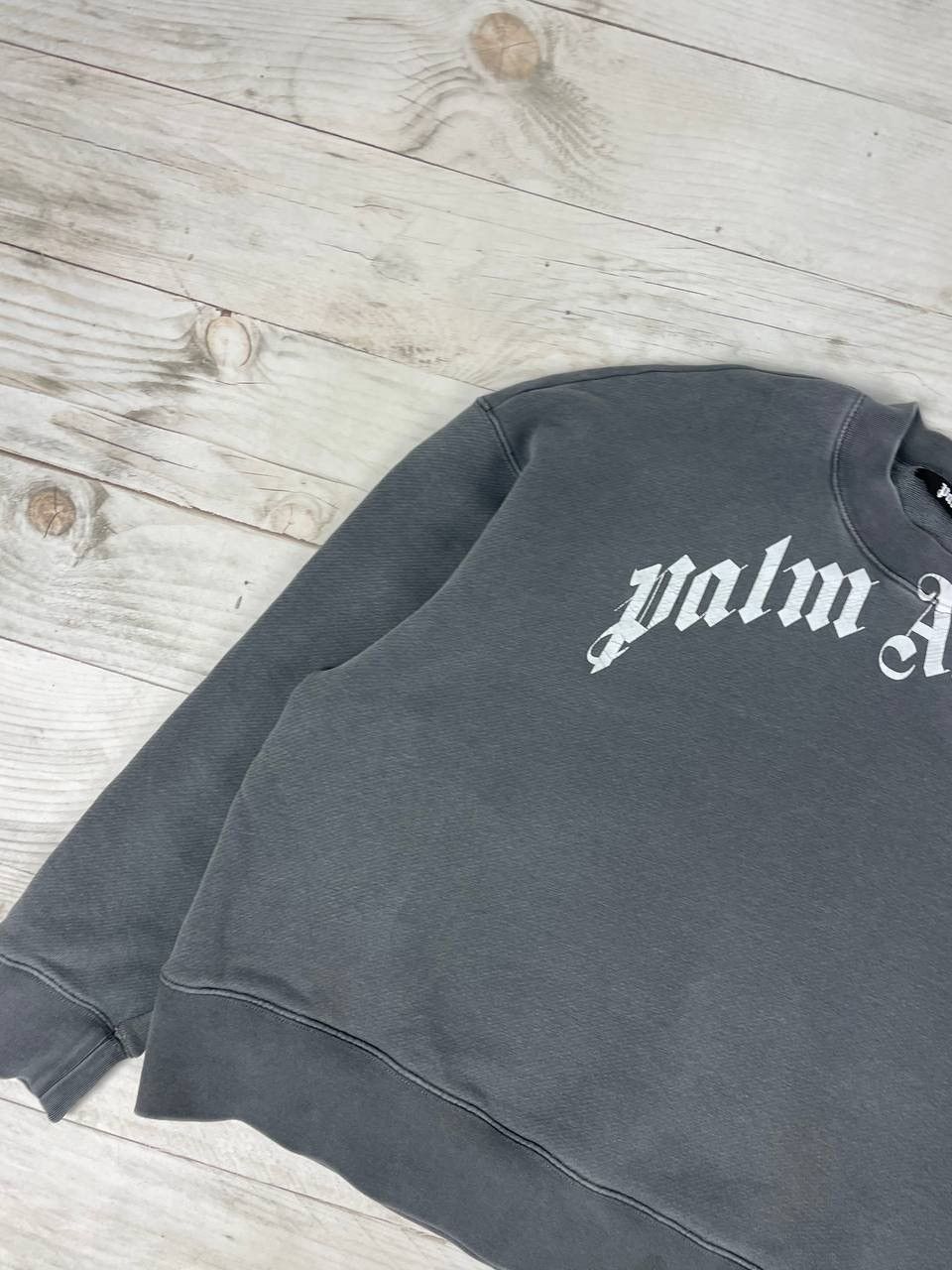 Palm Angels Palm Angels CURVED LOGO SWEATSHIRT Size US S / EU 44-46 / 1 - 5 Thumbnail