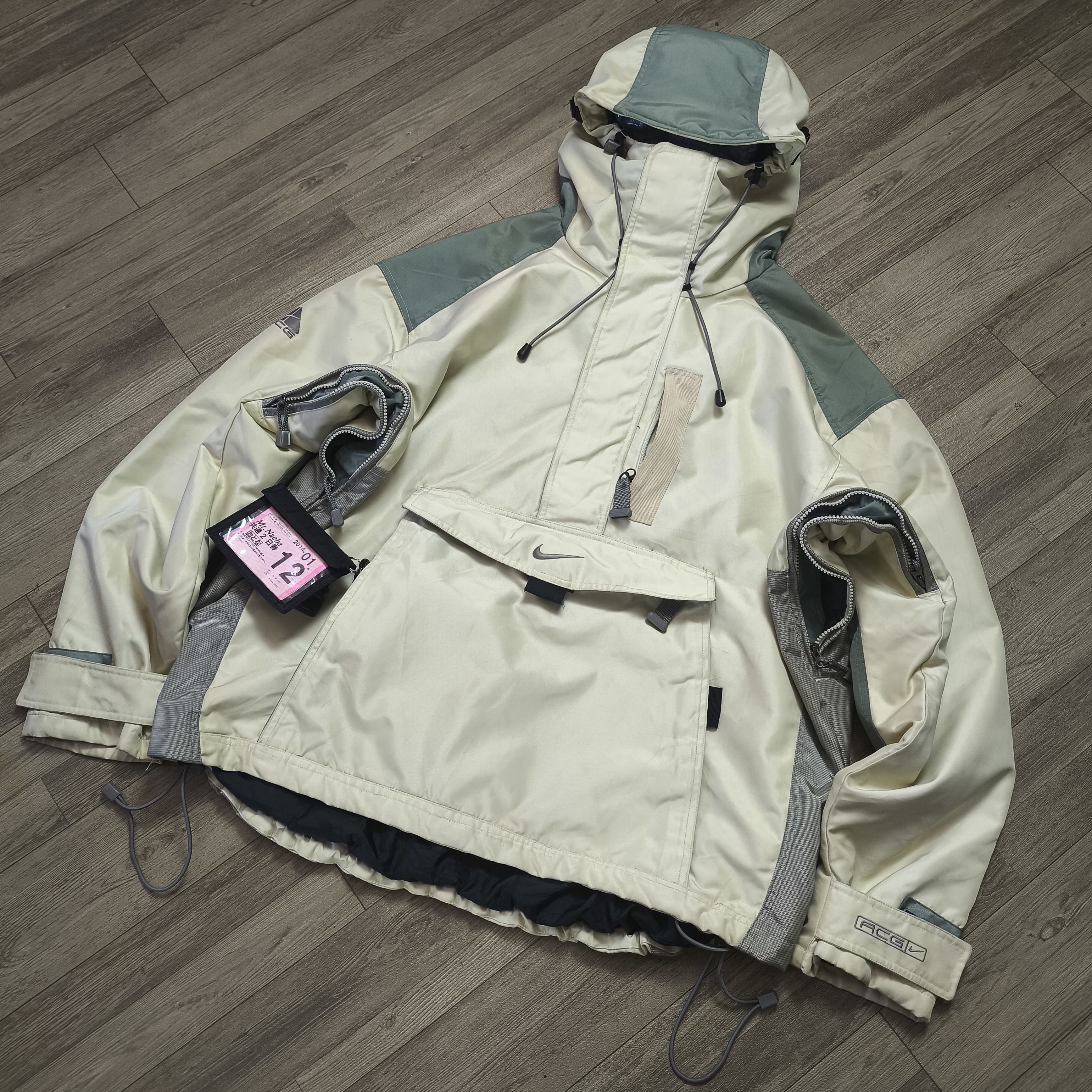 Goretex × Nike ACG Nike ACG Padded Half Zip Winter Anorak Jacket (1990s) Size US XL / EU 56 / 4 - 8 Thumbnail