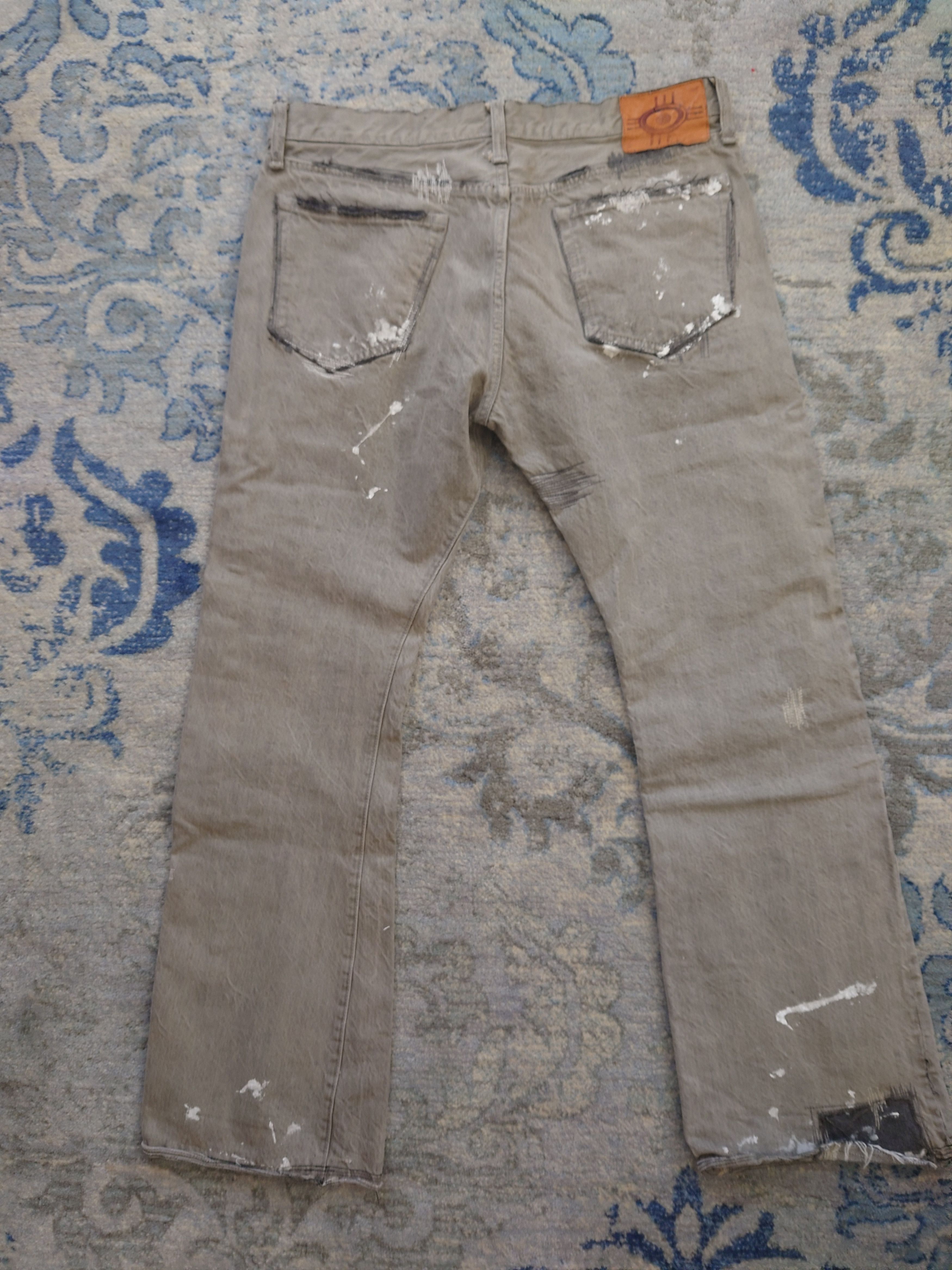 Kapital Kapital Boro Bootcut Flared Selvedge Denim Size US 34 / EU 50 - 3 Thumbnail