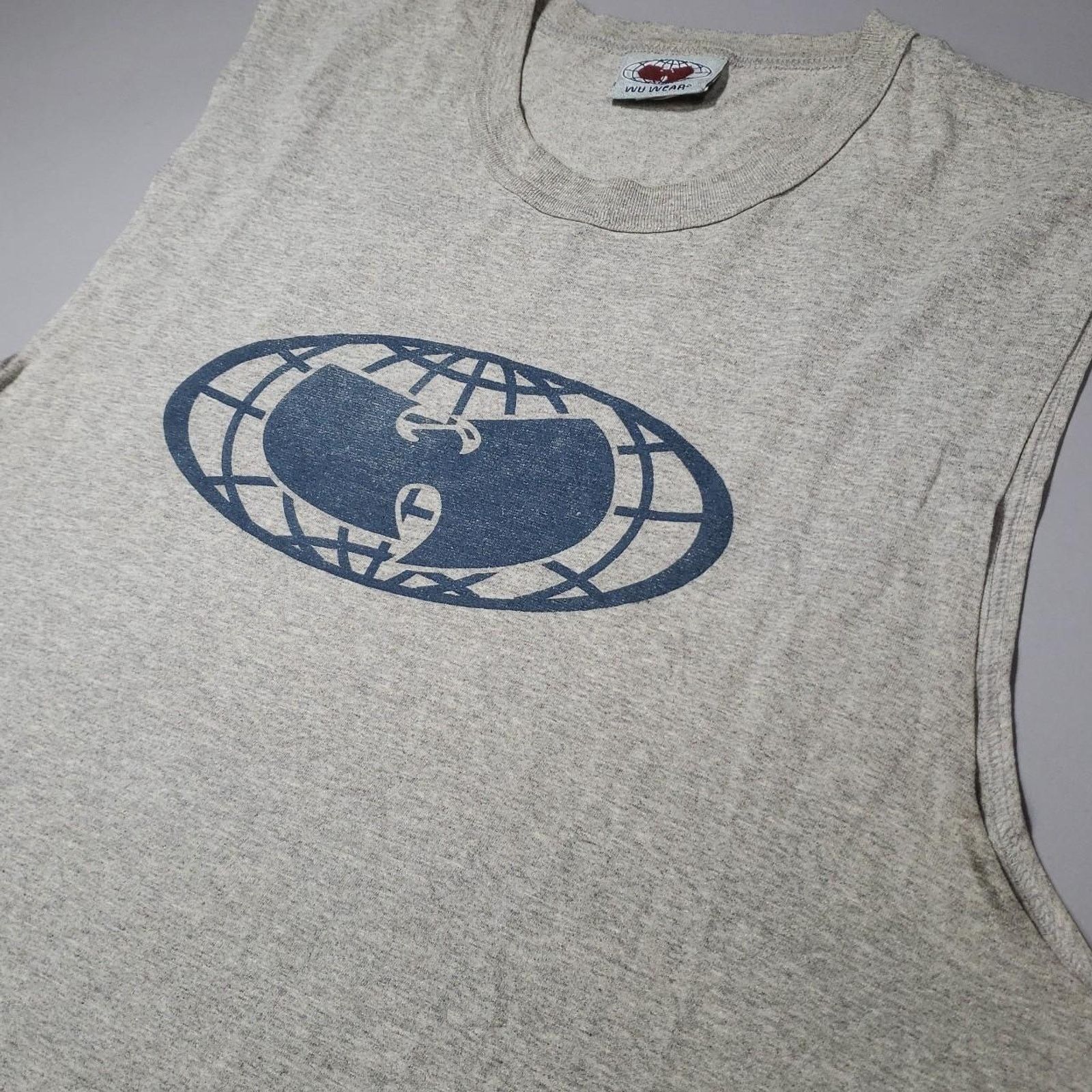 Wu-Tang Clan *Rare* 90s Wu Tang Clan Charlotte Hornet muscle tee Mens XL Size US XL / EU 56 / 4 - 2 Thumbnail