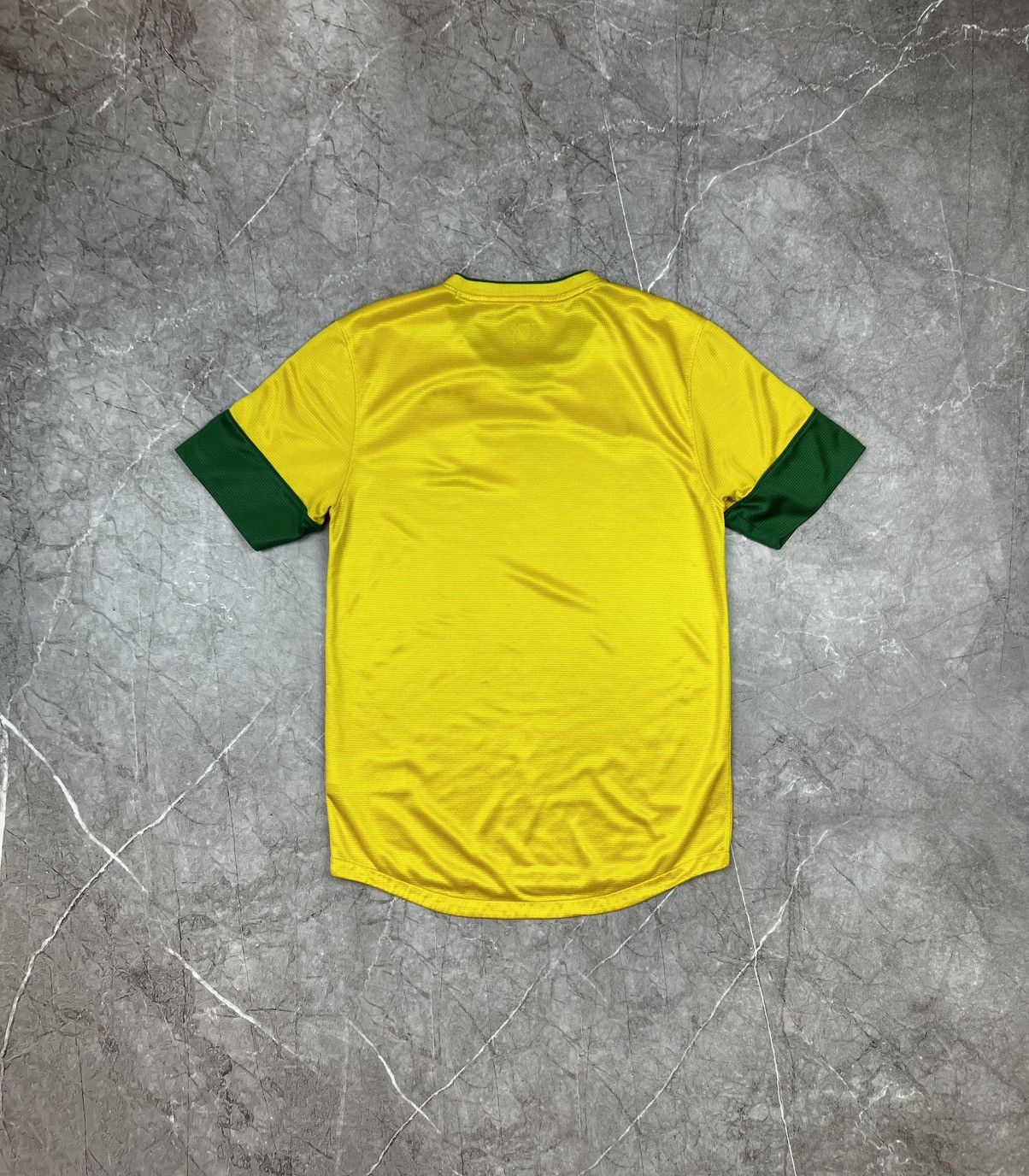 Nike Nike Brasil Soccer Jersey Tee T Shirt Size US S / EU 44-46 / 1 - 2 Thumbnail