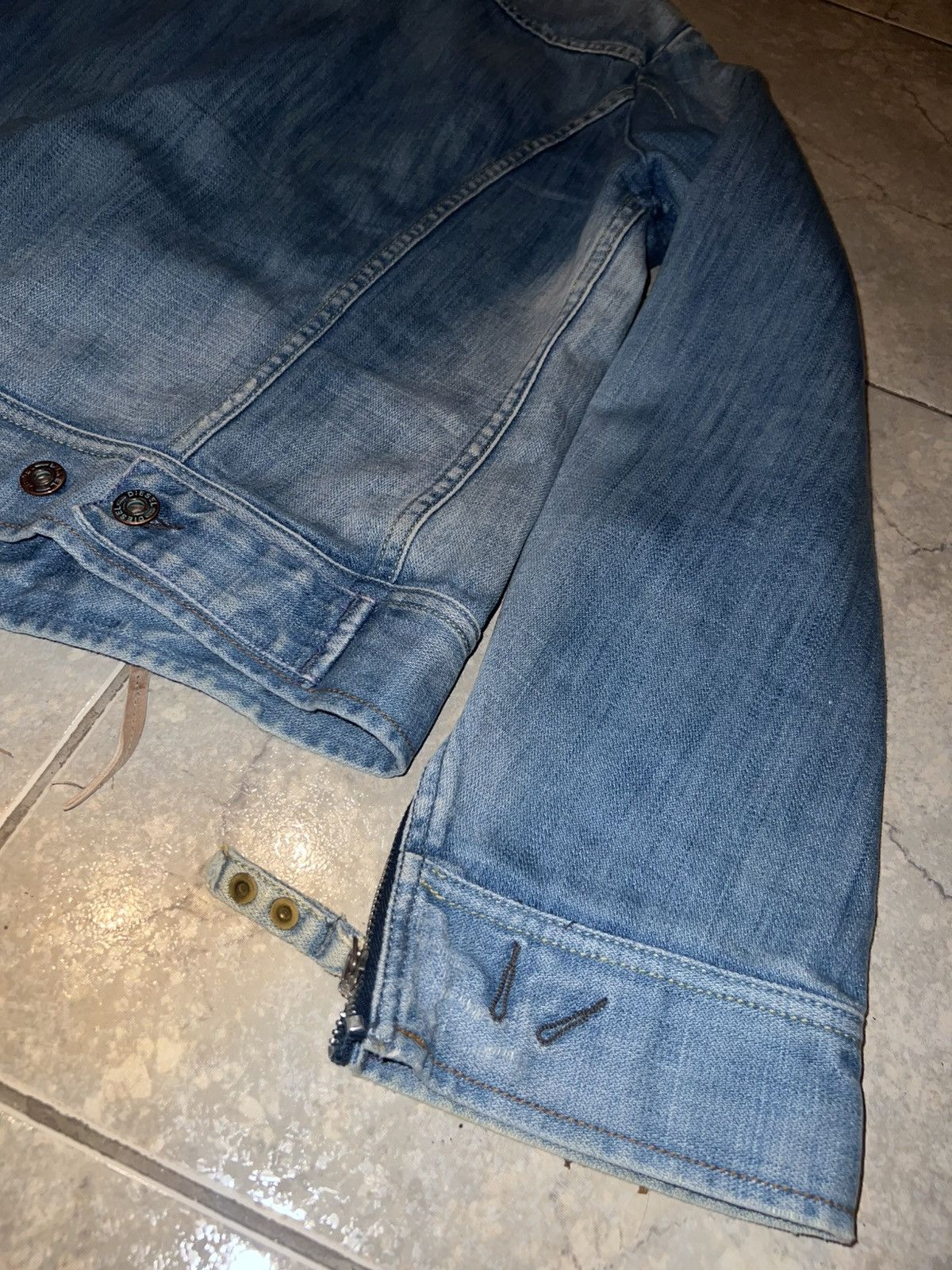 Diesel Diesel Denim Jacket Size L / US 10 / IT 46 - 8 Thumbnail
