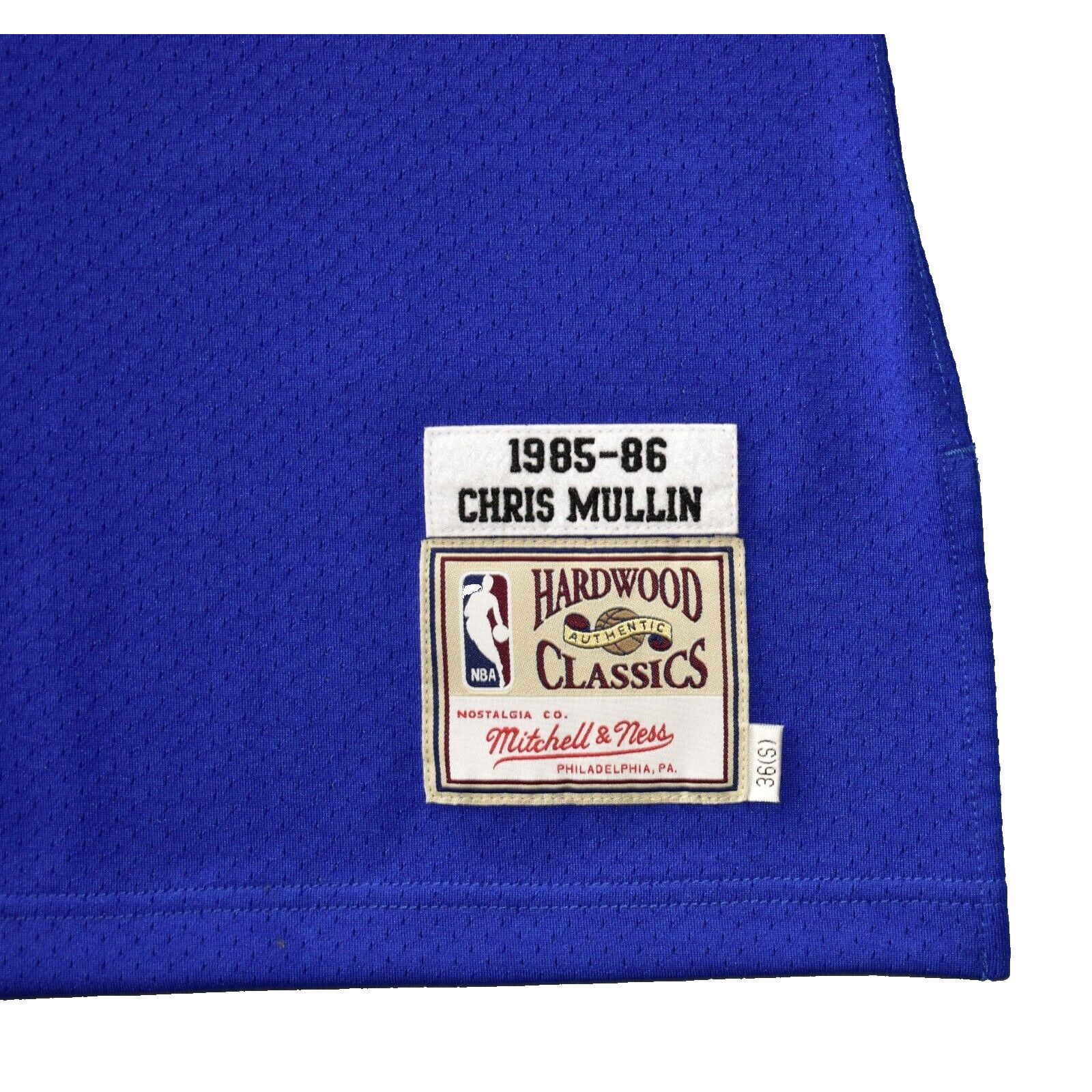Mitchell & Ness MITCHELL & NESS Chris Mullin 85-86 GS Warriors Jersey 36/S Size US S / EU 44-46 / 1 - 5 Thumbnail