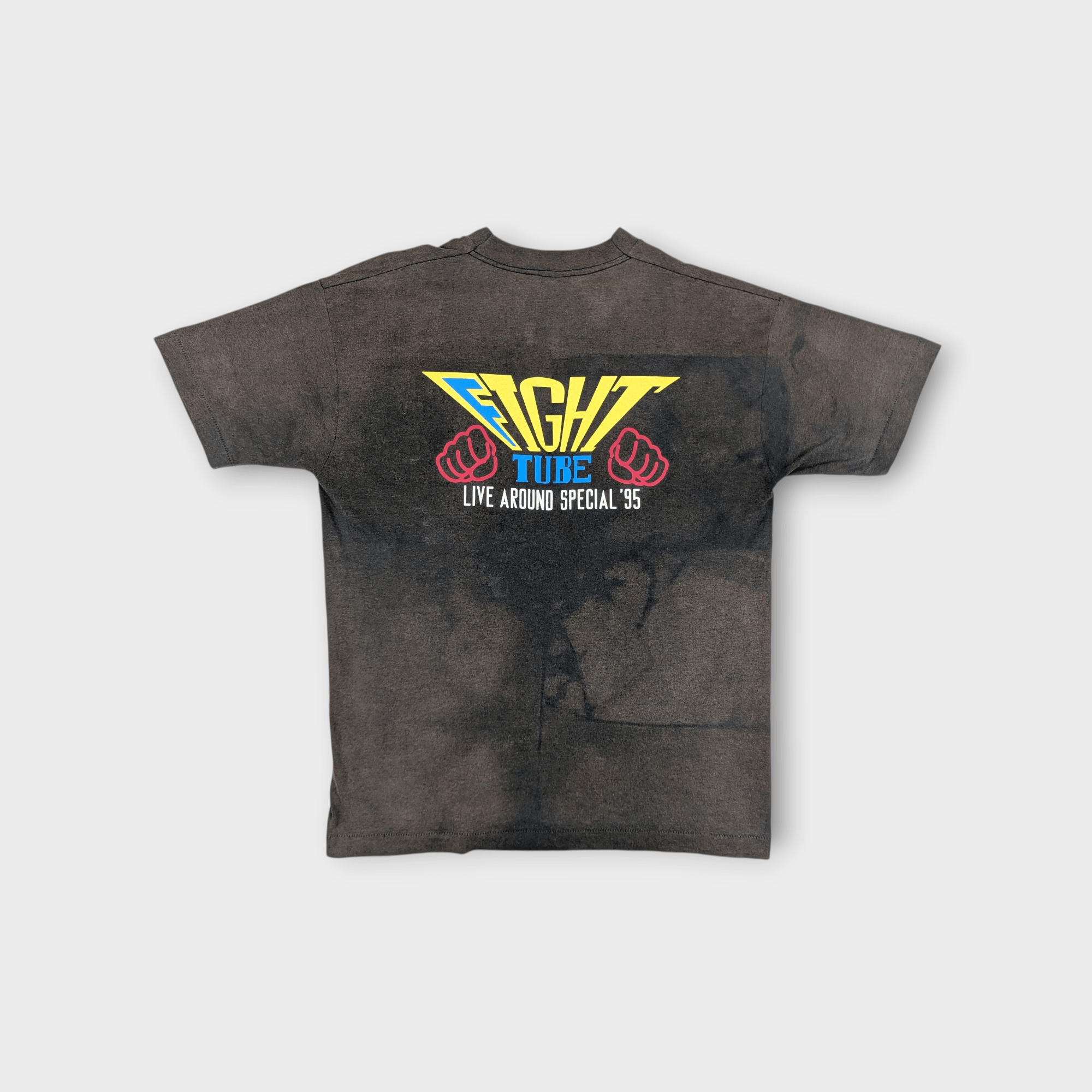 Band Tees Japan Rock Concert TUBE Live Around Special '95 Fight Tee Size US L / EU 52-54 / 3 - 1 Thumbnail