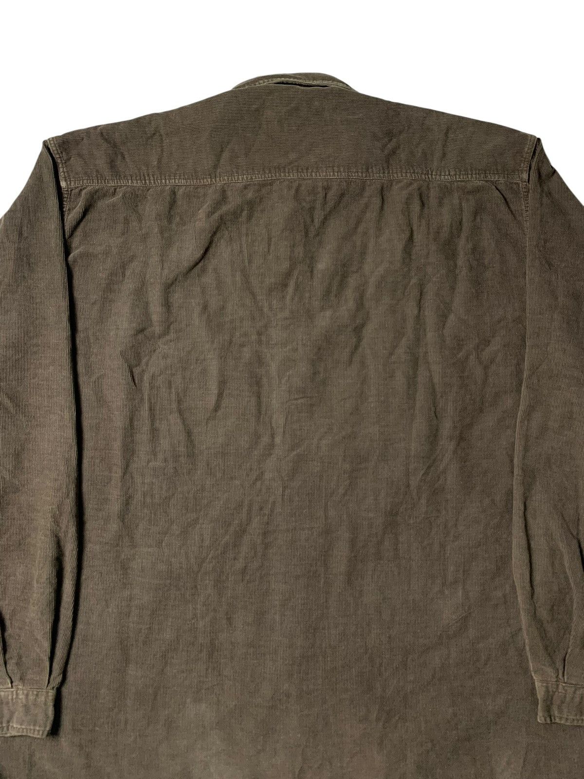 Armani 1990s Armani Jeans Double Pocket Oversized Corduroy Shirt Size US XL / EU 56 / 4 - 12 Thumbnail