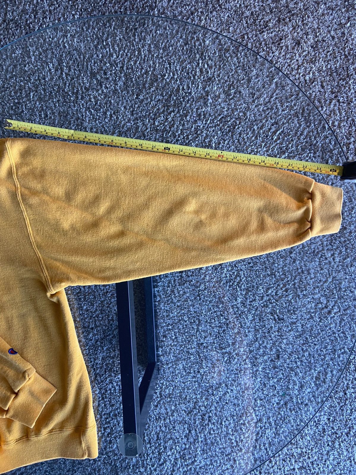 Champion Vintage Champion Yellow Crew Neck Size US L / EU 52-54 / 3 - 5 Thumbnail