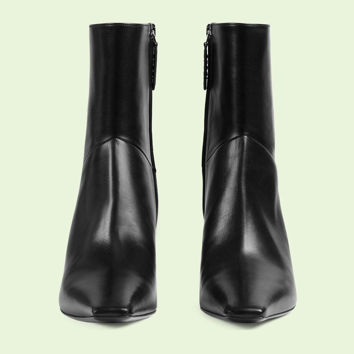 Gucci o1s1wg110125 Leather Boots in Black Size US 12 / IT 42 - 4 Thumbnail
