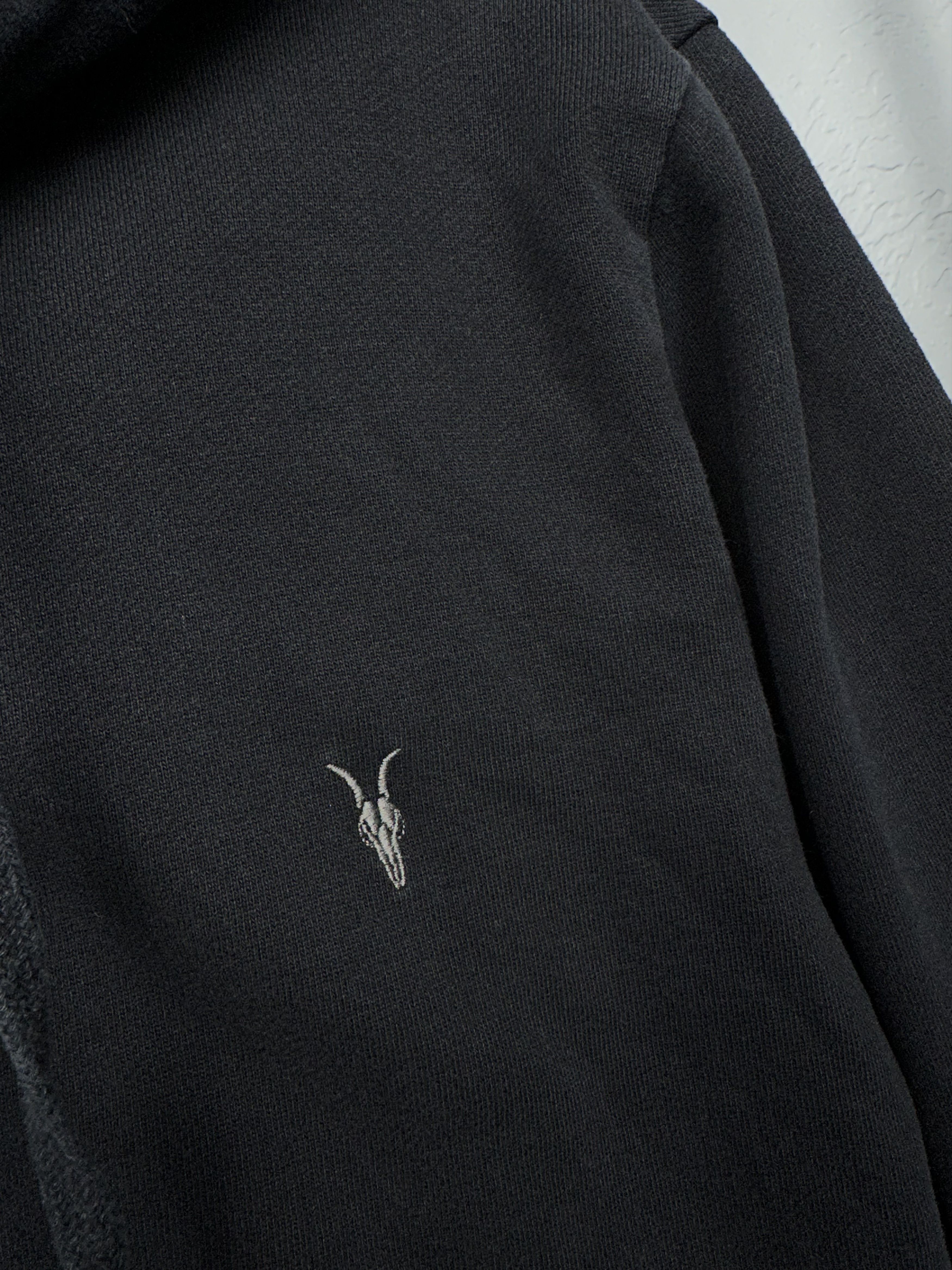 Allsaints Allsaints Mens Raven Zip Hoody Size US M / EU 48-50 / 2 - 3 Thumbnail