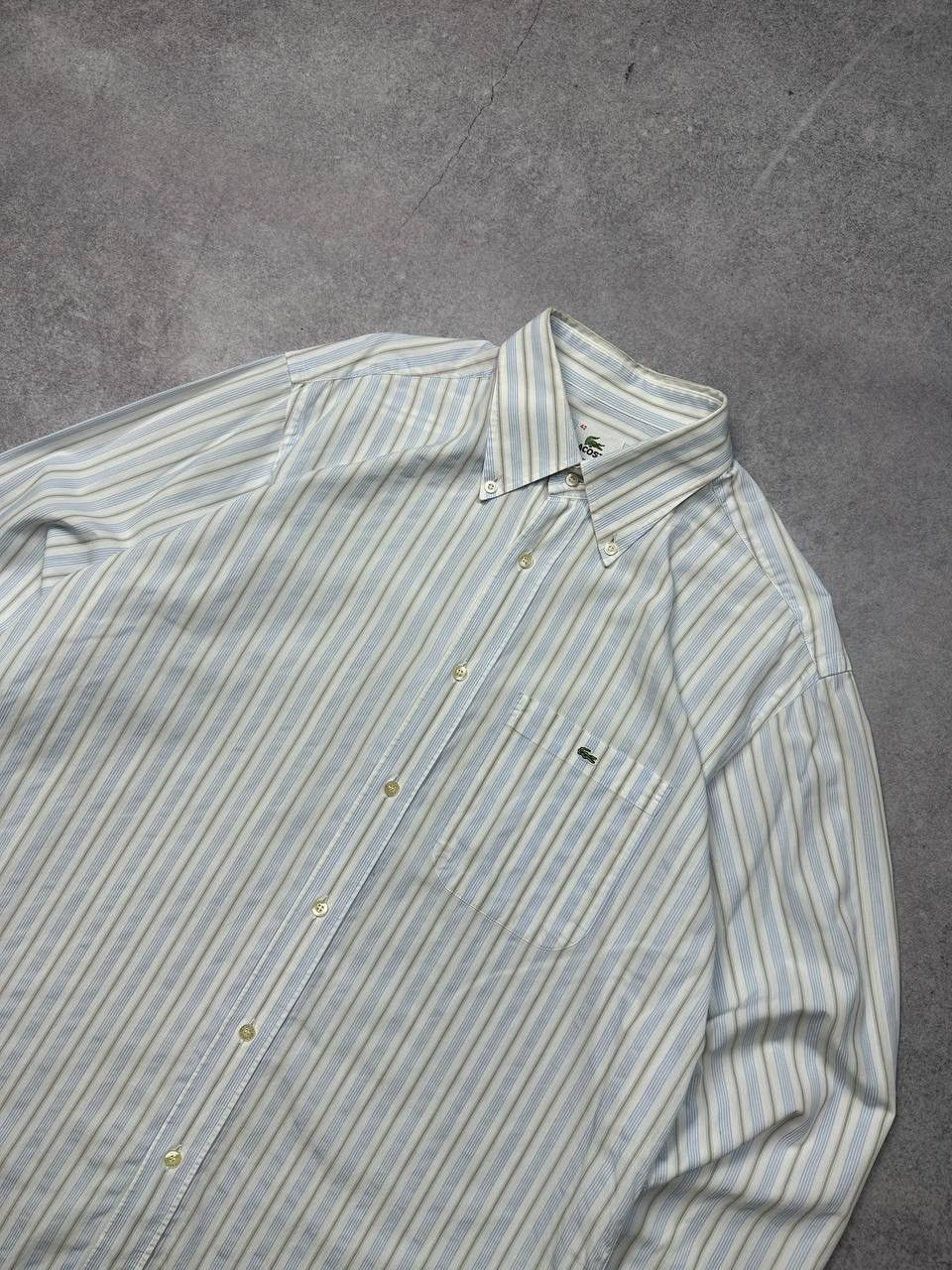 Lacoste Vintage Lacoste Shirt, Size 42 (L) – Classic French Preppy Size US L / EU 52-54 / 3 - 2 Thumbnail