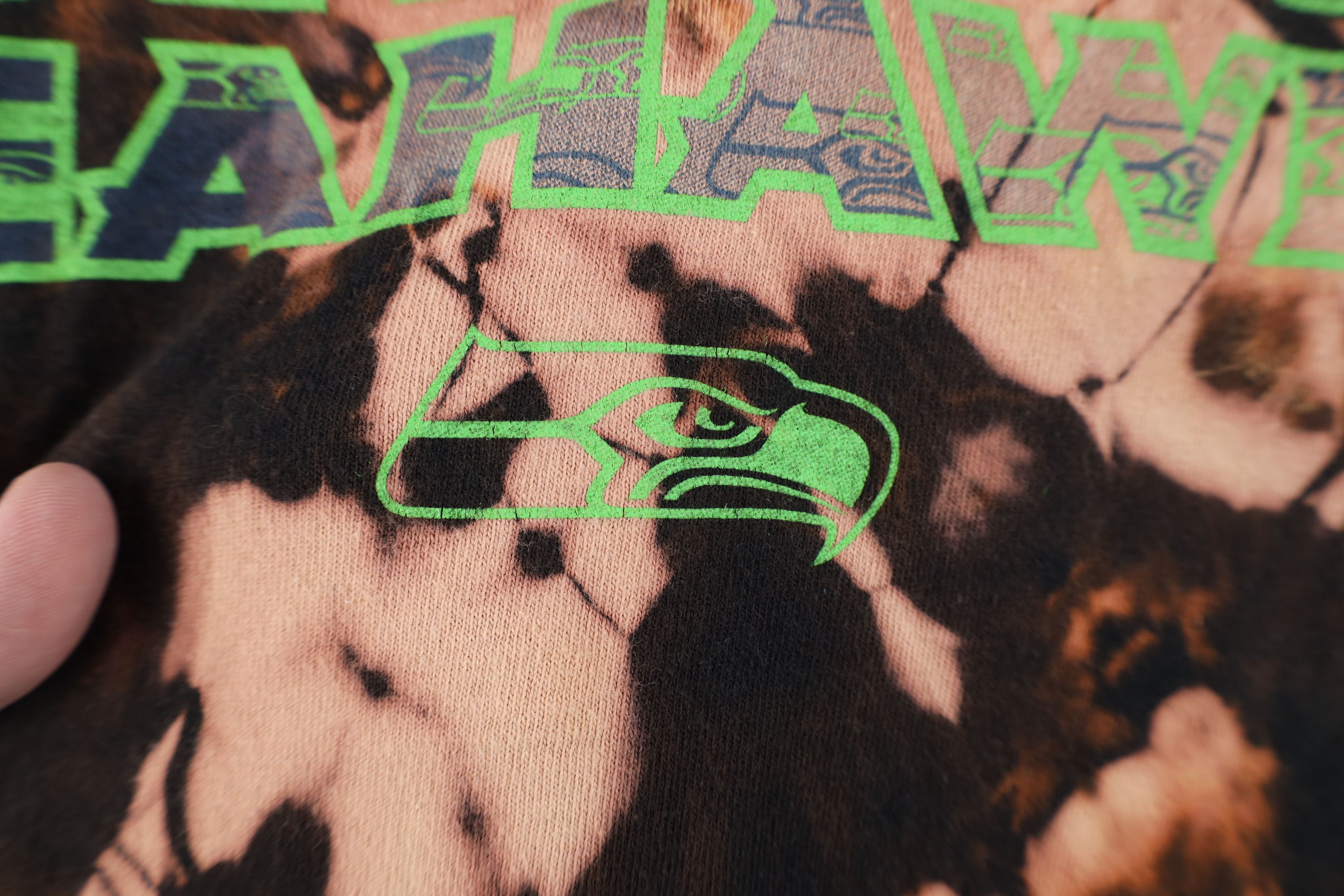 Reebok Vintage Reebok Seahawks Football Short Sleeve T-Shirt Size US S / EU 44-46 / 1 - 5 Thumbnail
