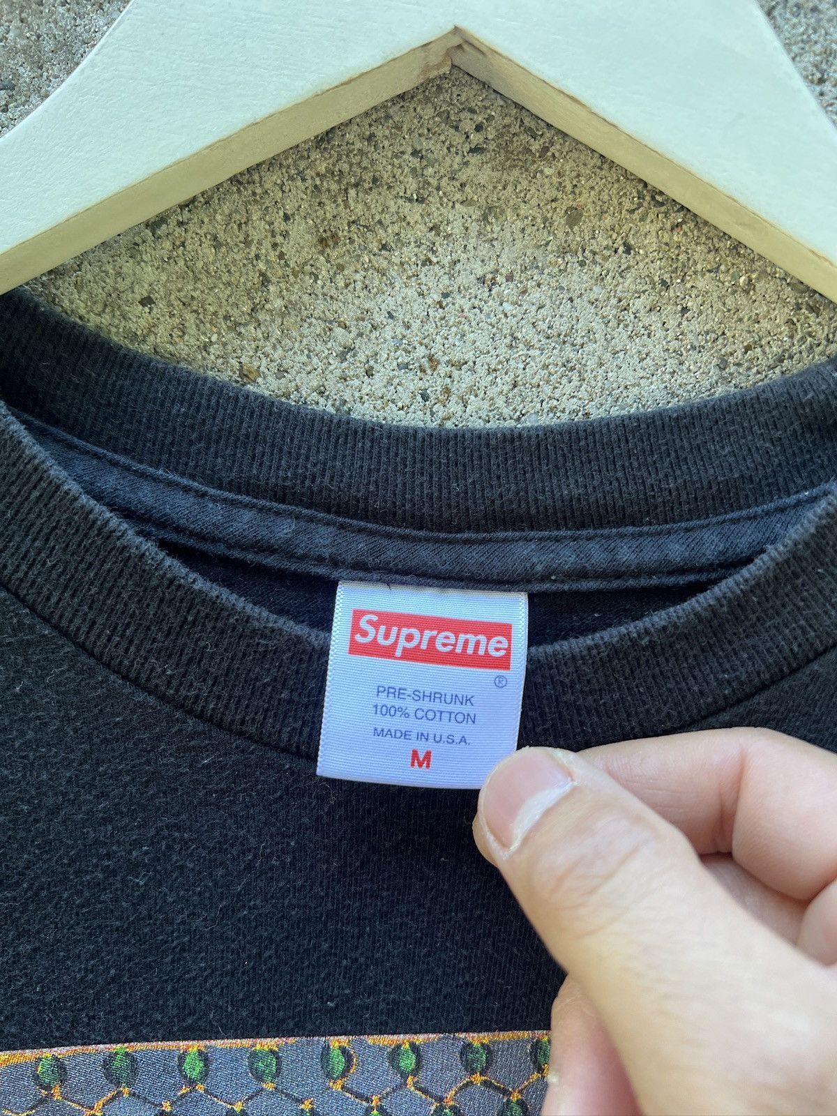 Supreme Supreme X Josh Smith Reaper Tee SS19 Size US M / EU 48-50 / 2 - 5 Thumbnail
