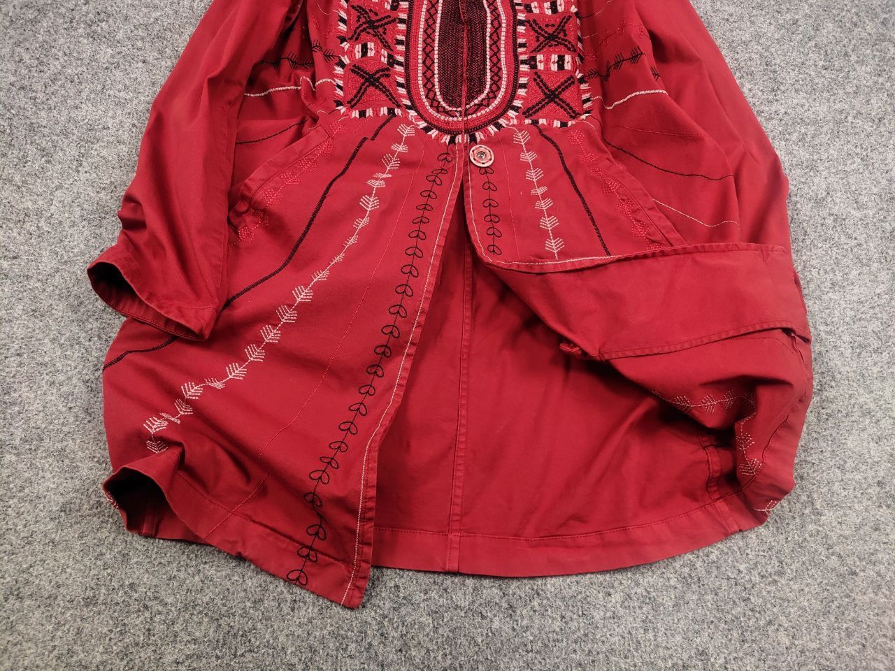 Other Bazar Deluxe Design embroidered logo Red Light Long Jacket Size M / US 6-8 / IT 42-44 - 5 Thumbnail