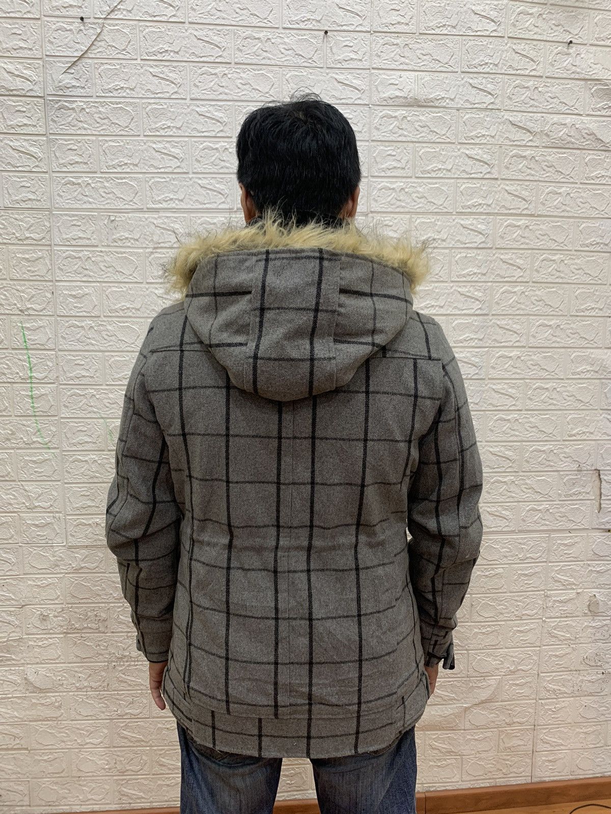 If Six Was Nine × Japanese Brand × Le Grande Bleu (L.G.B.) Semantic design Fur hoodie bondage multipocket LGB style Size US L / EU 52-54 / 3 - 4 Thumbnail