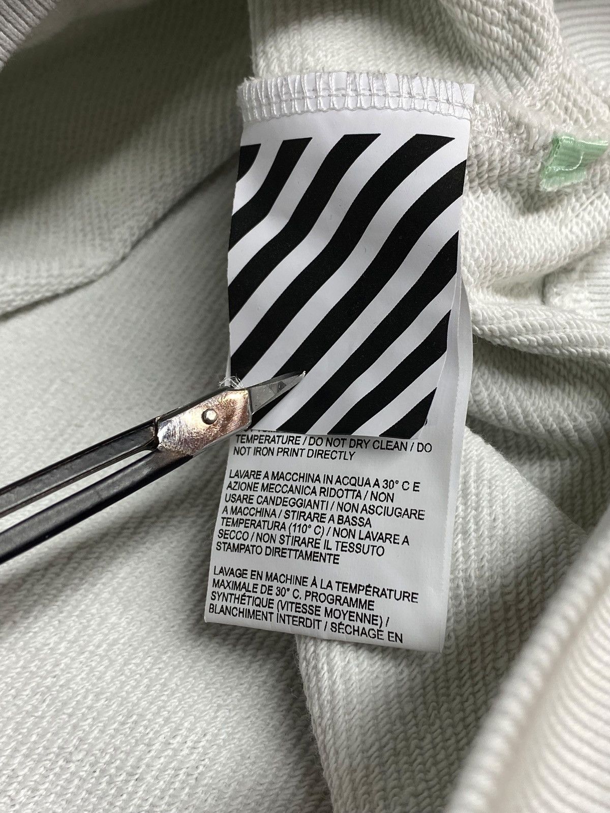Off-White Off White Hanna Leaves Cropped Crewneck Size L / US 10 / IT 46 - 20 Thumbnail