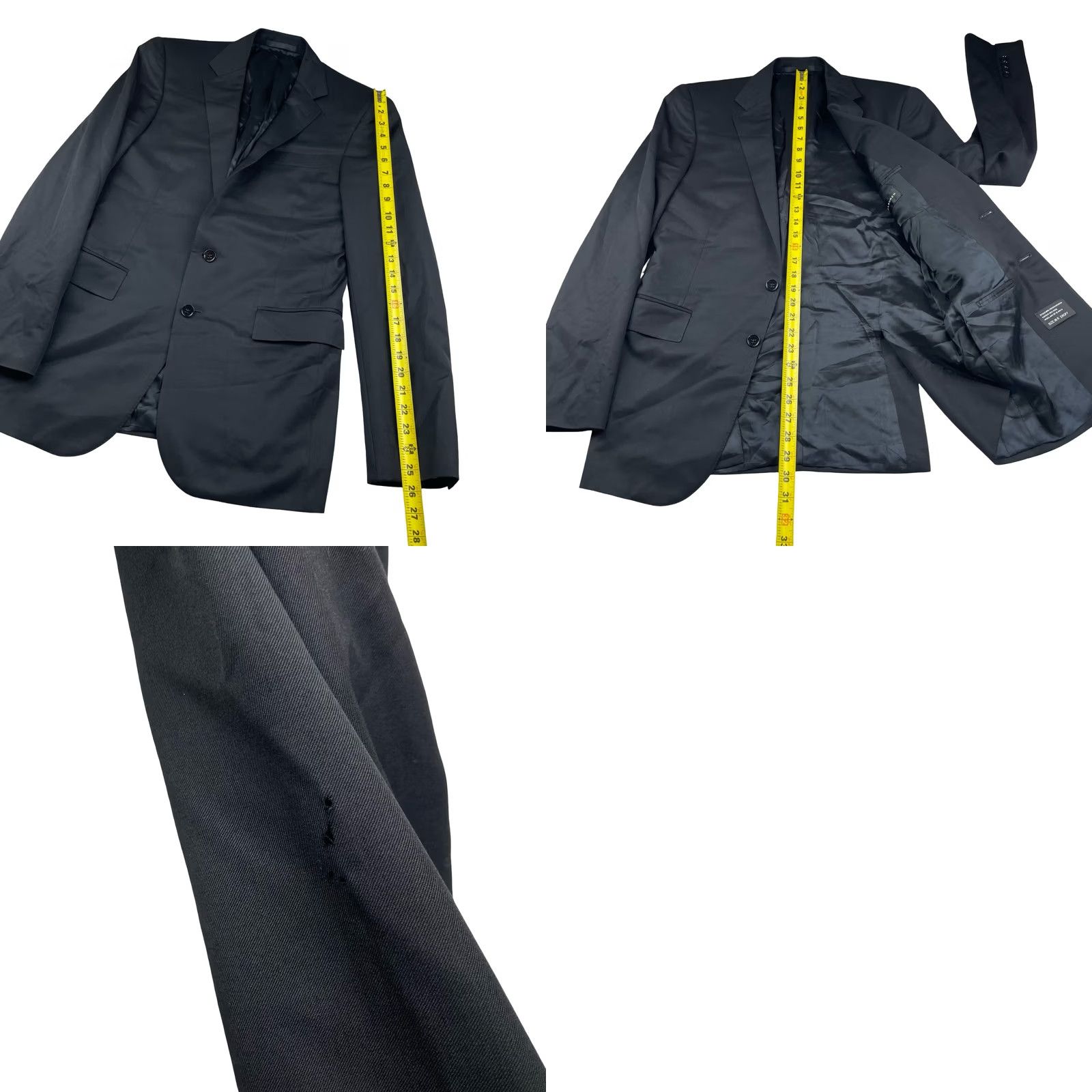 Ralph Lauren Ralph Lauren Black Label Mens Blazer - 38 Regular | | Cupro Lining Size 38R - 9 Thumbnail
