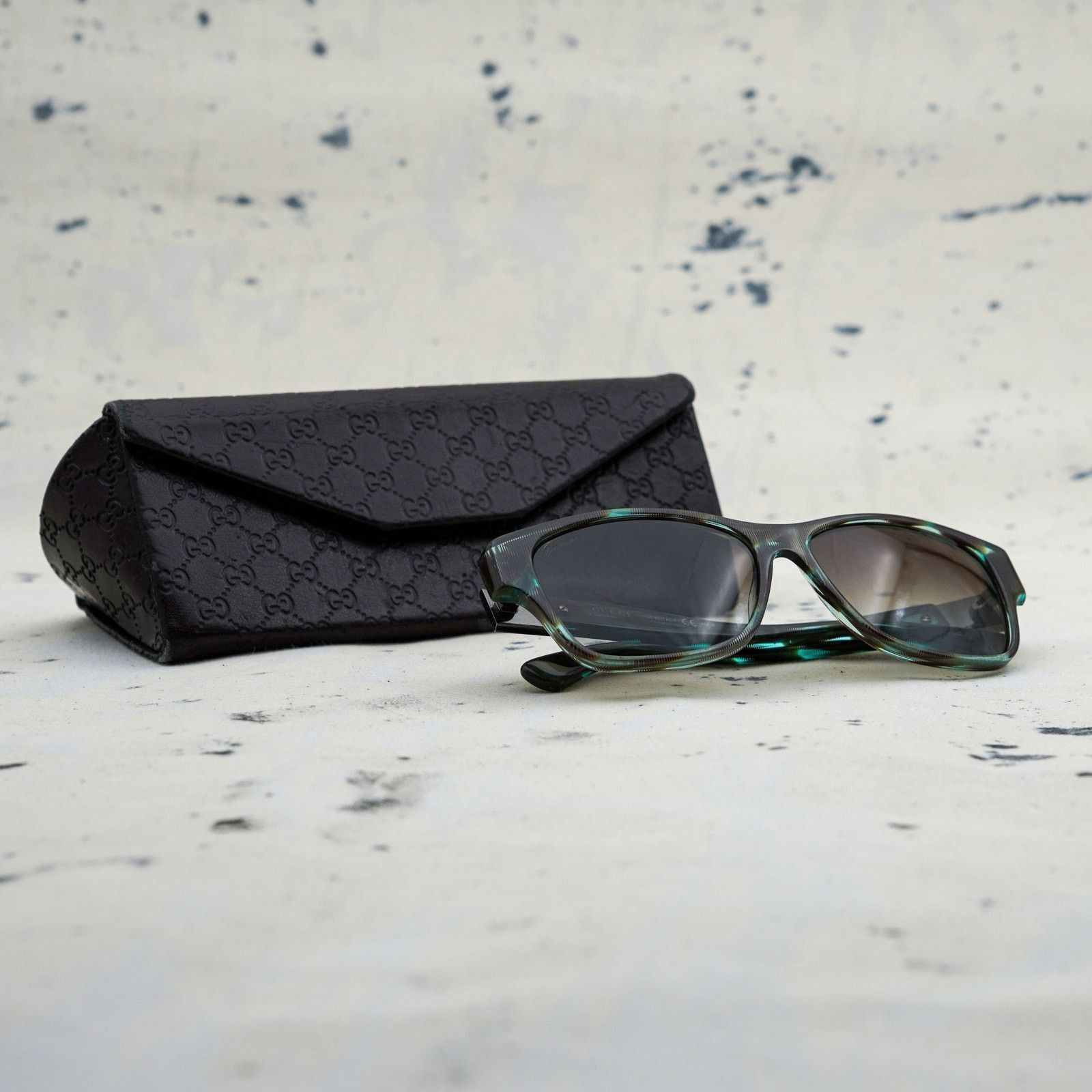 Gucci Vintage gucci gg 3208 logo brown gradient square sunglasses Size ONE SIZE - 8 Thumbnail