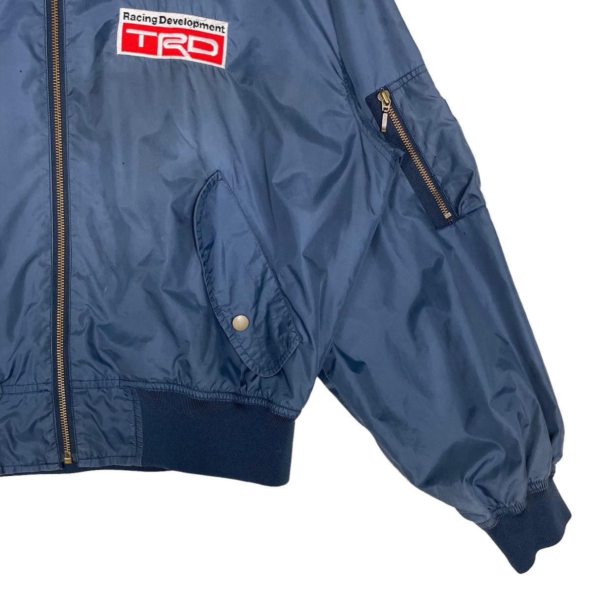 Kadoya × Sports Specialties × Vintage 💥80s TRD TOYOTA RACING MA1 BOMBER JACKET Size US M / EU 48-50 / 2 - 4 Thumbnail
